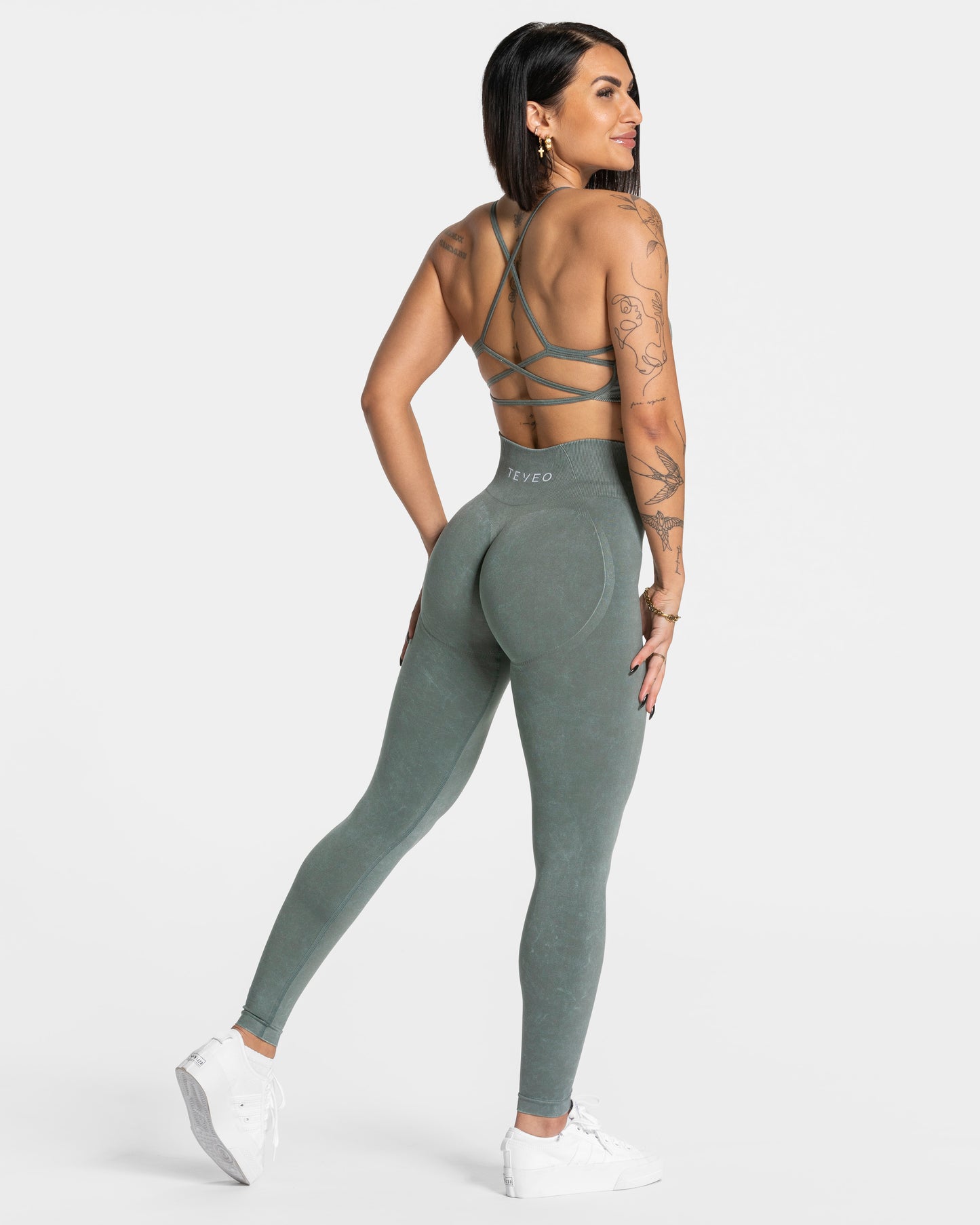 Legging Acid Covert scrunch « Basil »