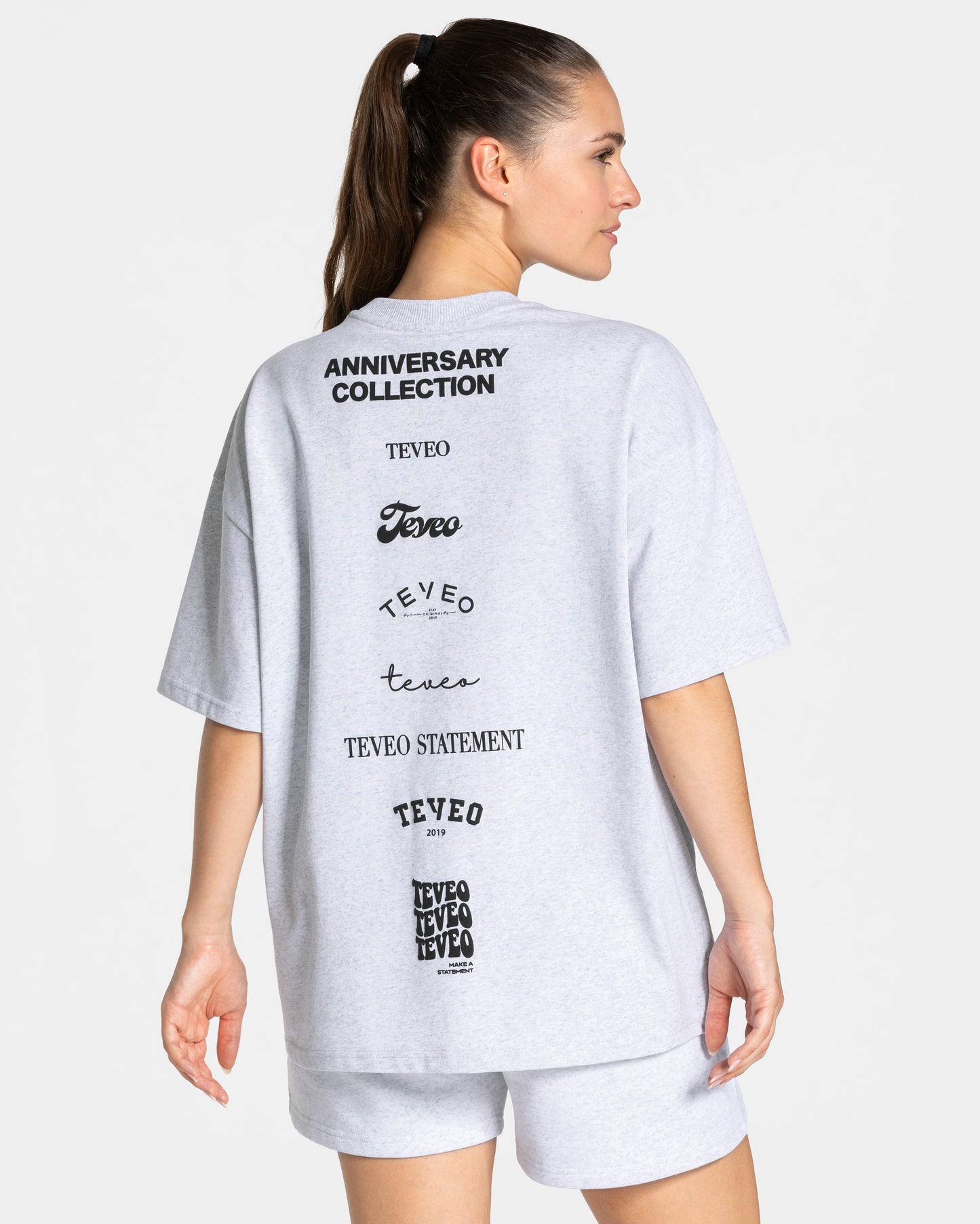 T-shirt Anniversary Women « gris clair »