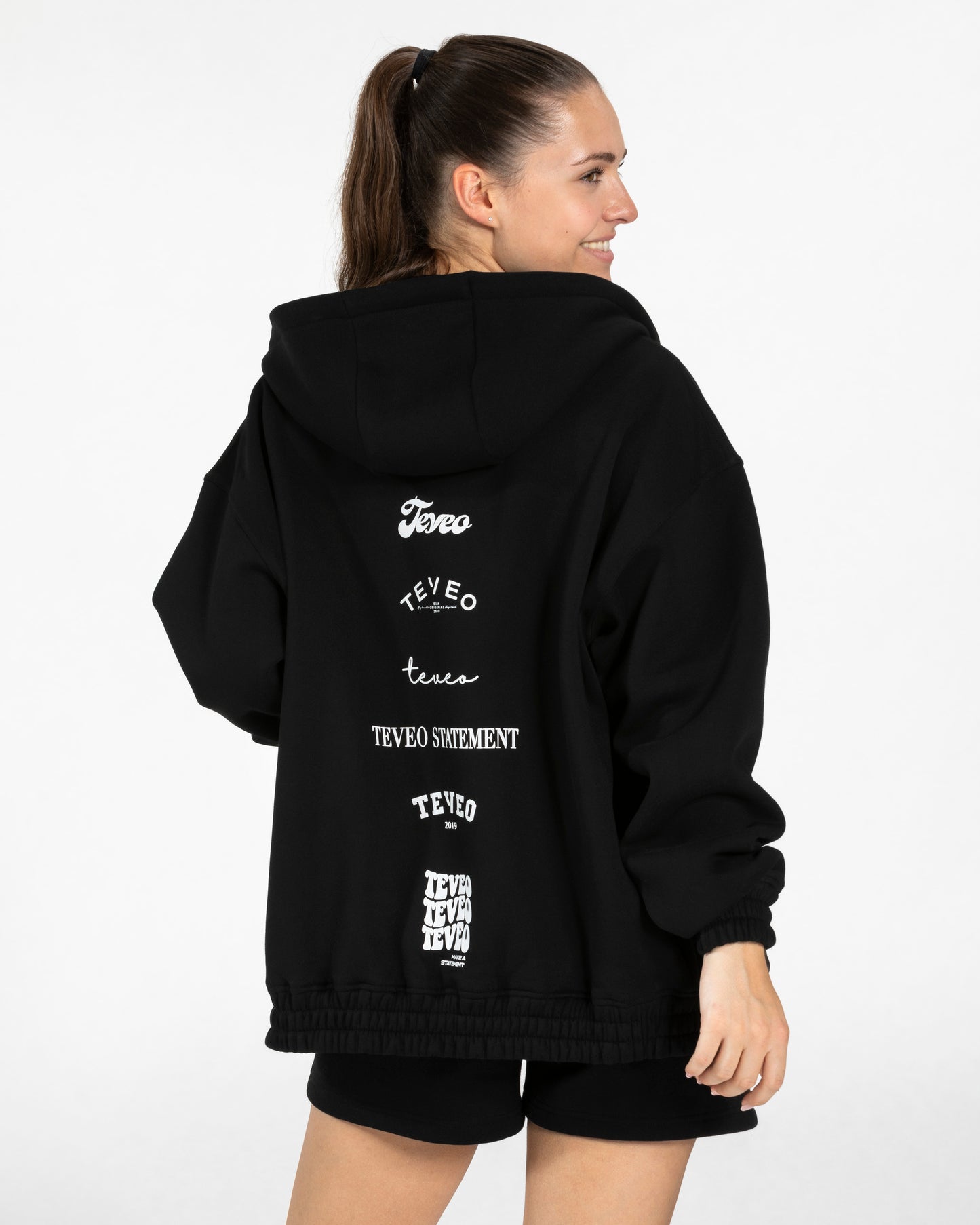 Veste zippée oversize Anniversary Women « noir »