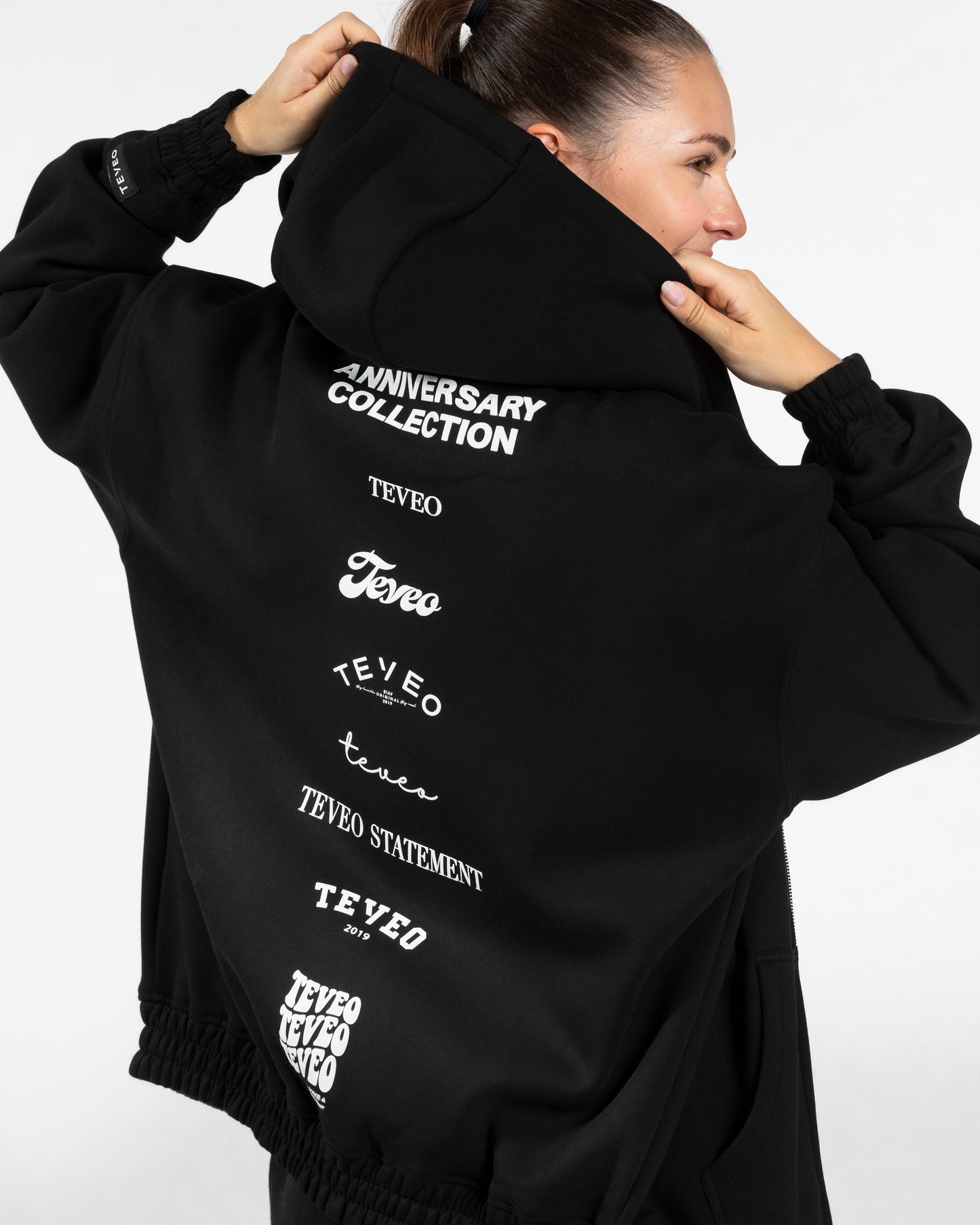 Veste zippée oversize Anniversary Women « noir »