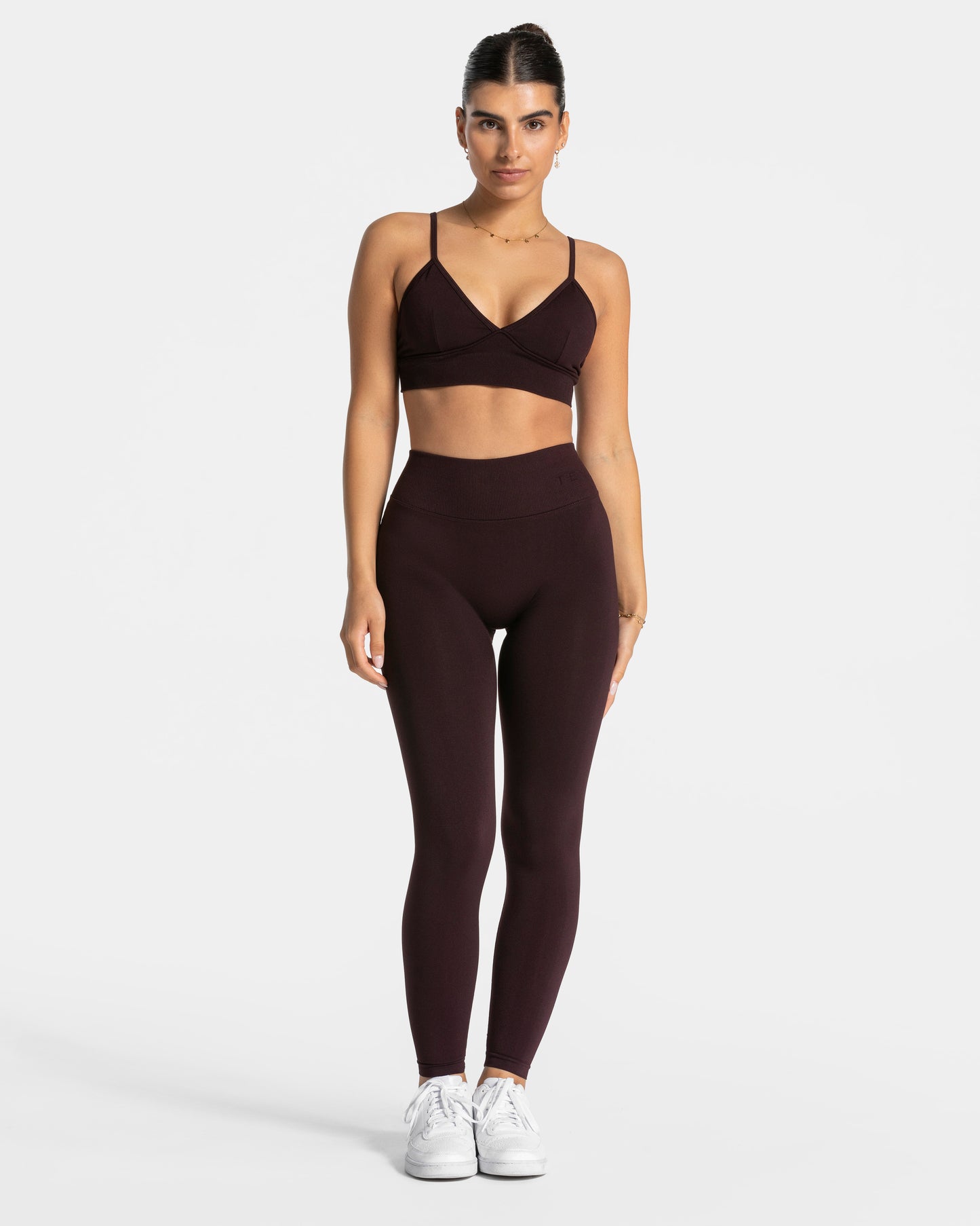 Legging dos en V Covert scrunch Essence « Merlot »