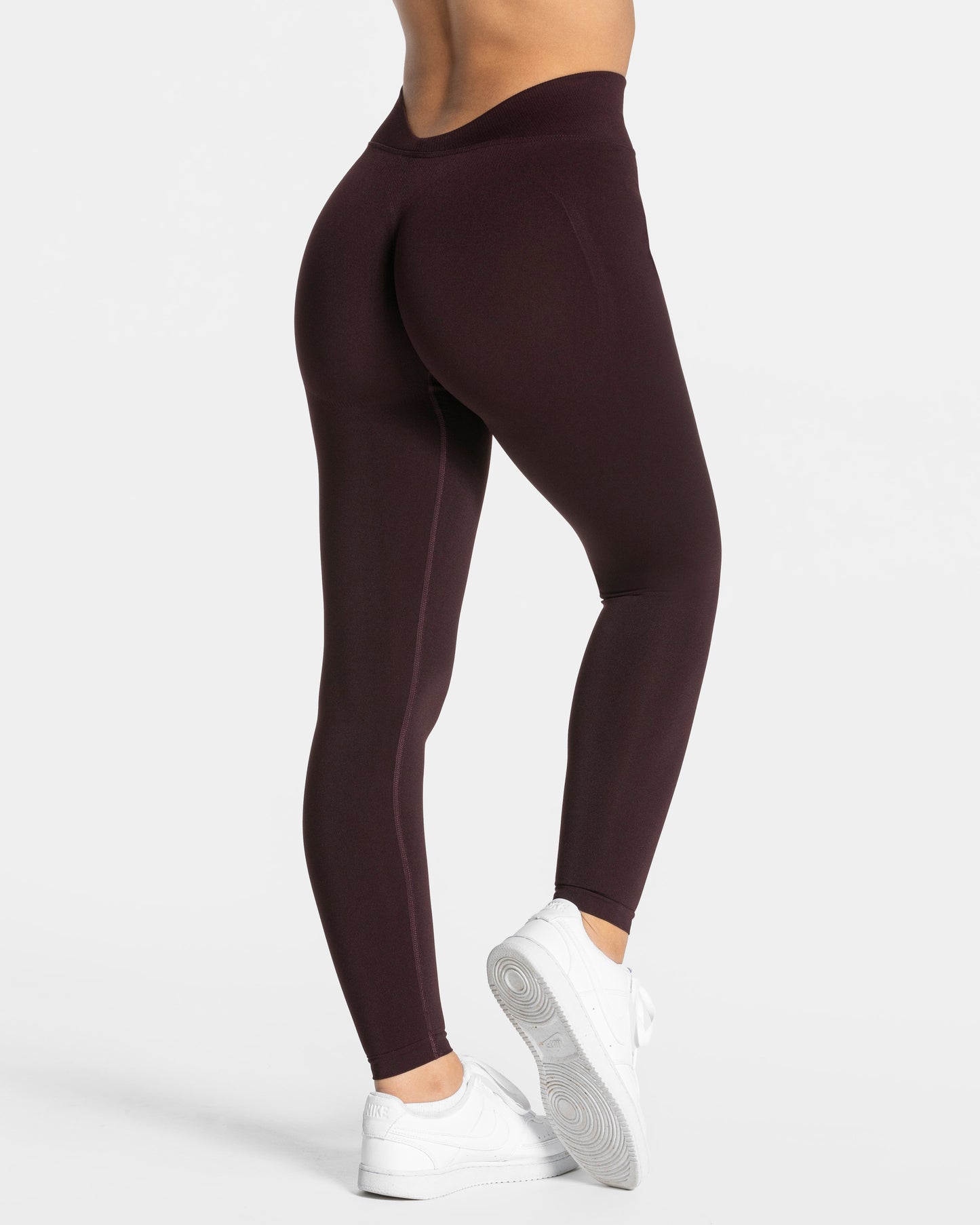 Legging dos en V Covert scrunch Essence « Merlot »