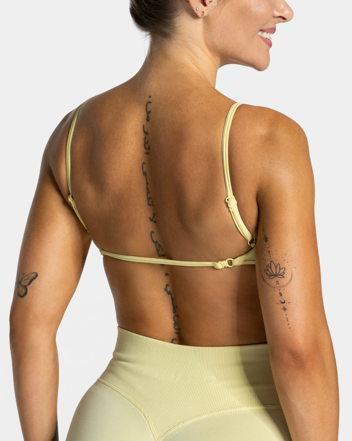 Brassière Femme Backless « jaune »