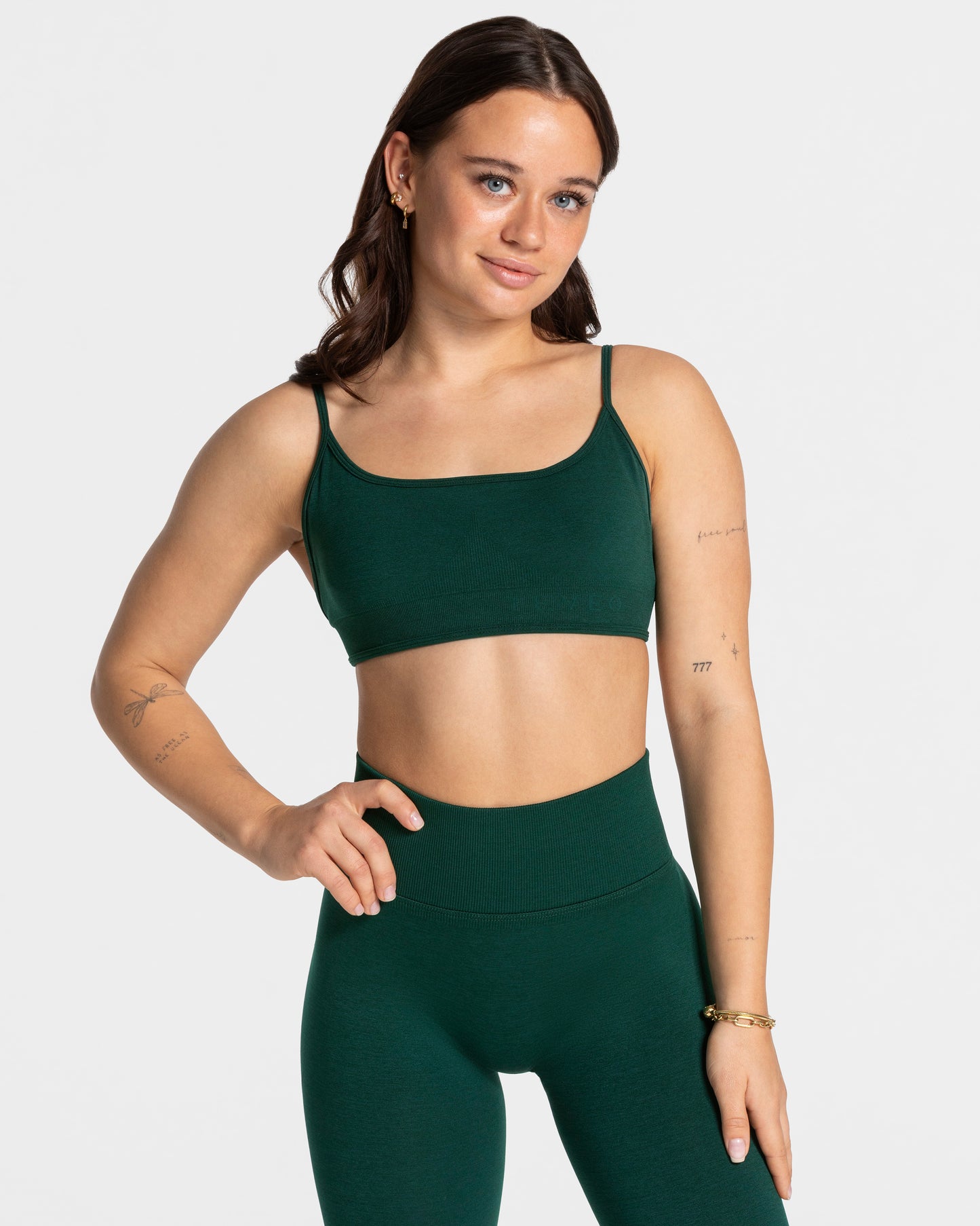 Brassière Femme Backless « vert foncé »