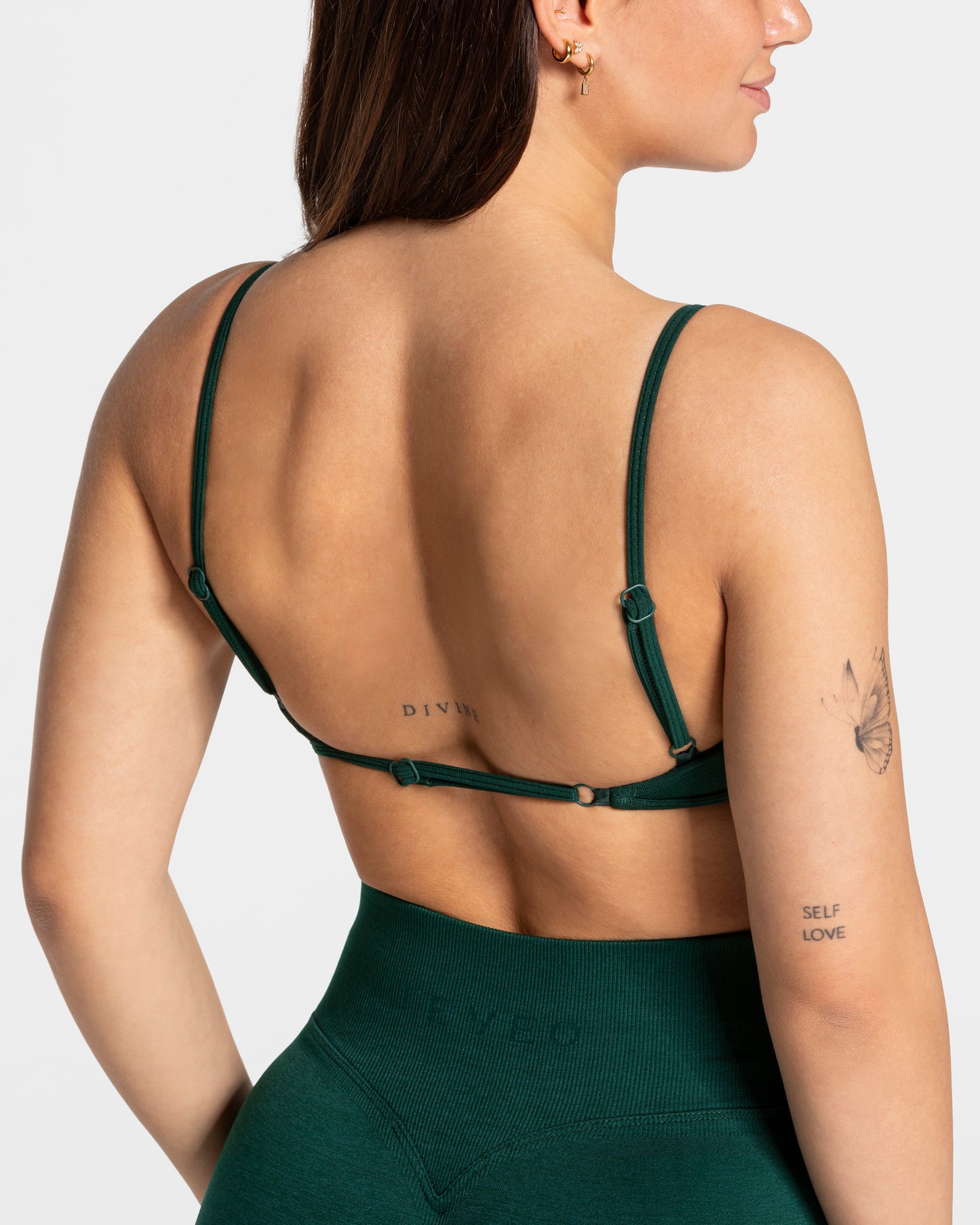 Brassière Femme Backless « vert foncé »