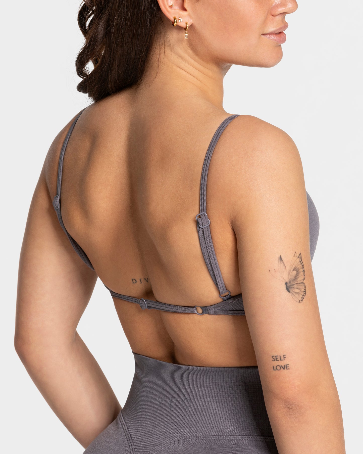 Brassière Femme Backless « graphite »