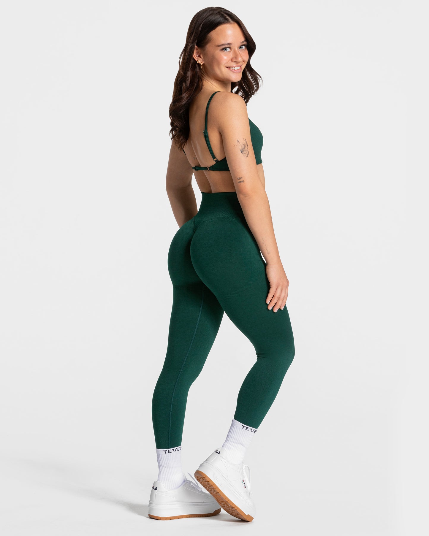 Brassière Femme Backless « vert foncé »