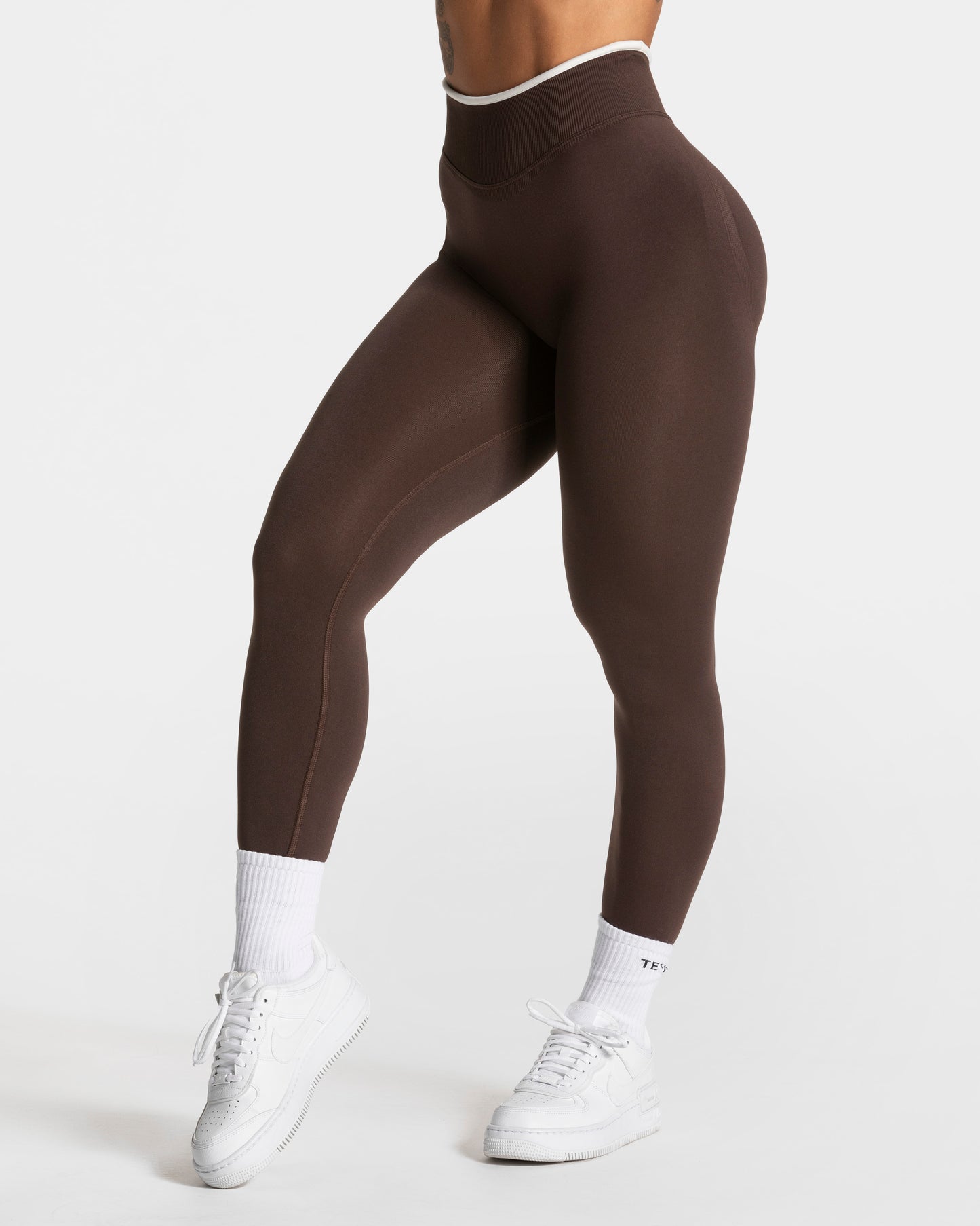 Ignite Sculpt Scrunch Leggings "Espresso"