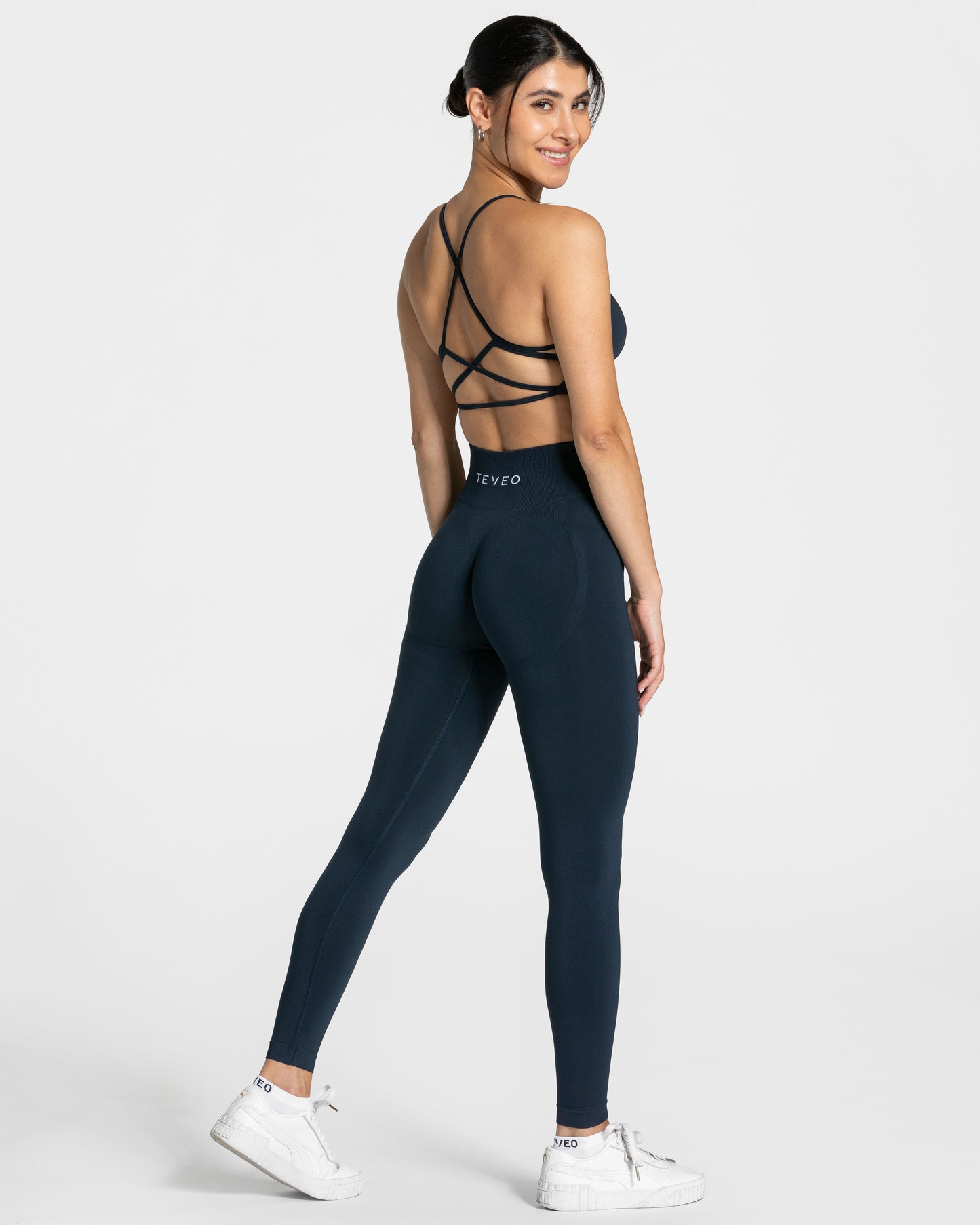 Pure Covert Scrunch Leggings "Midnight"