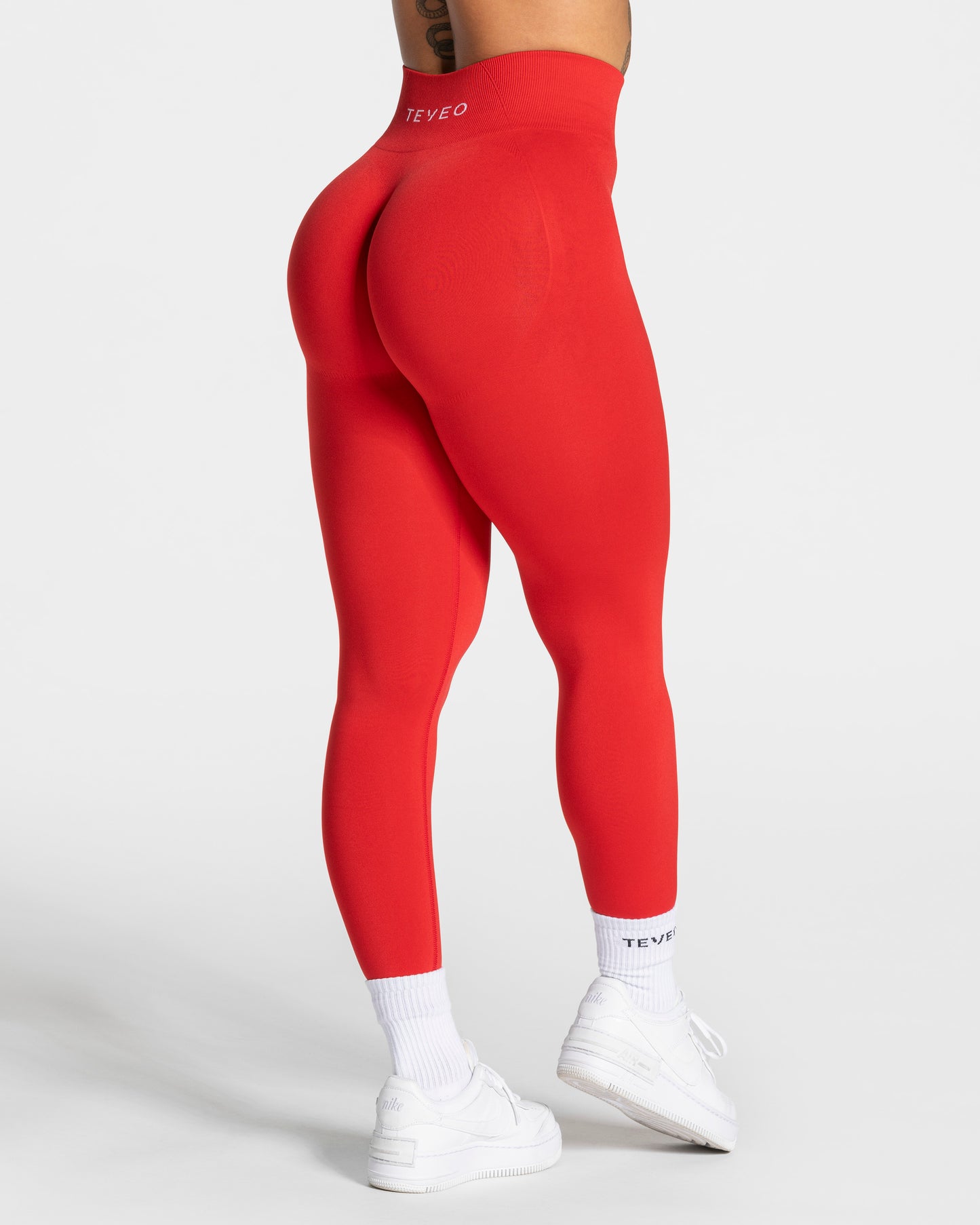 Pure Covert Scrunch Leggings "Rot"