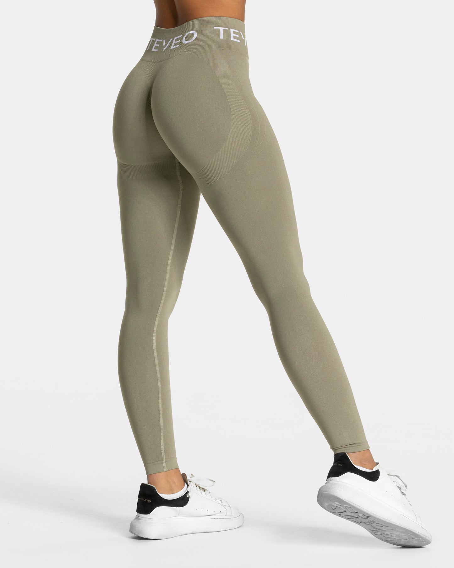 Legging Covert Scrunch Signature « Kaki »