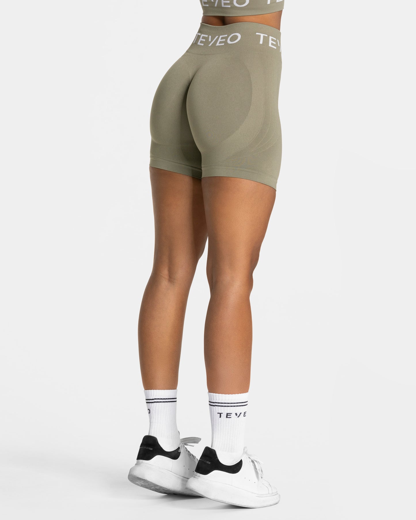 Short Covert Scrunch Signature « Kaki »