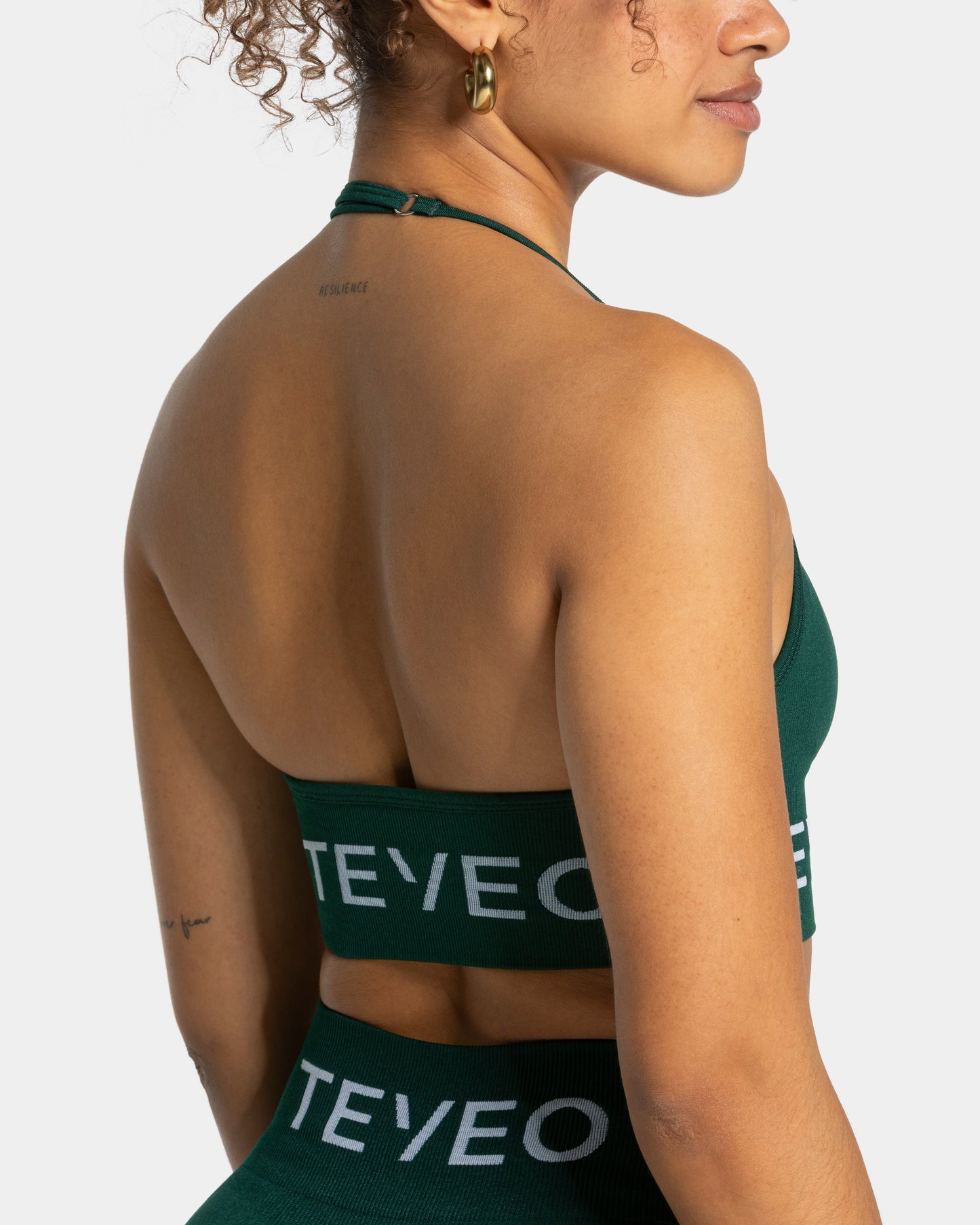 Brassière Signature Neckholder « vert foncé »