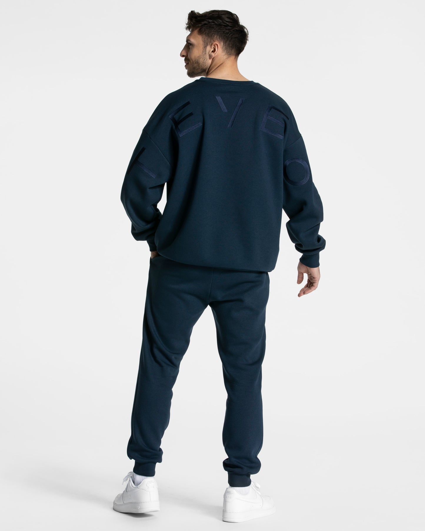 Sweat-shirt Arrival Signature « bleu foncé »