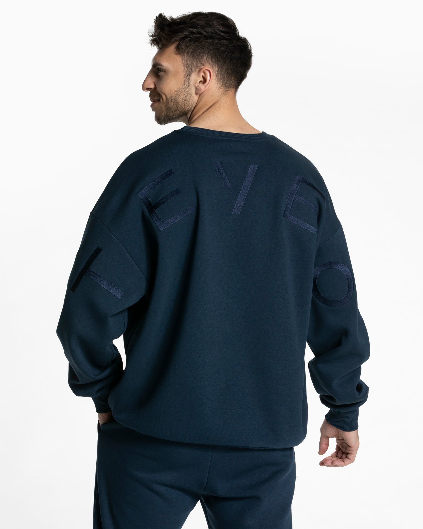 Sweat-shirt Arrival Signature « bleu foncé »