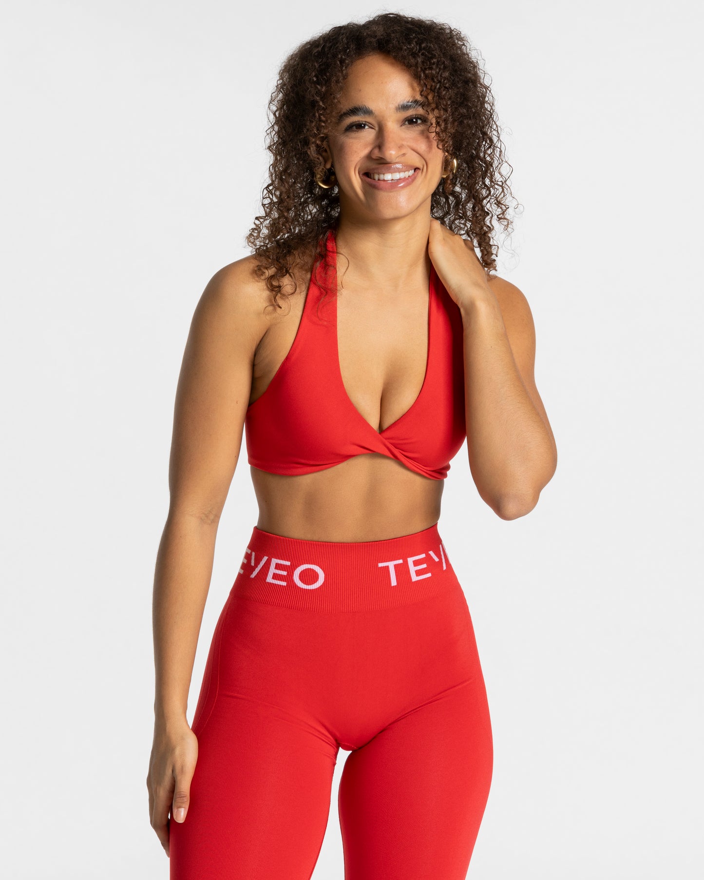 Brassière Signature Twisted « rouge »