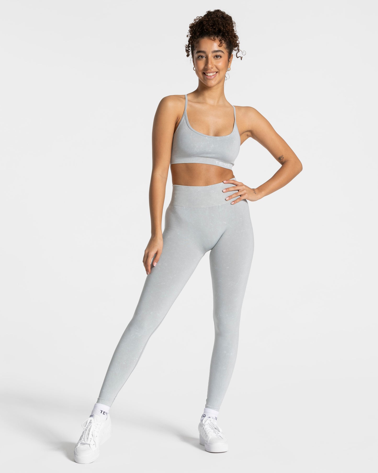 Legging Acid Covert Scrunch « gris clair »