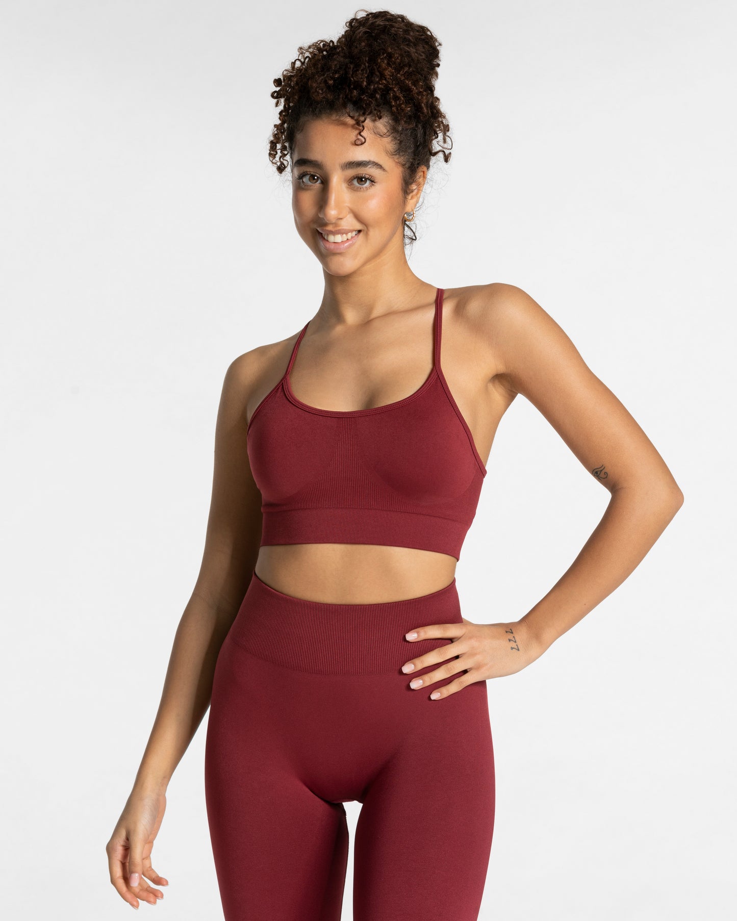 Brassière Elevate « bordeaux »