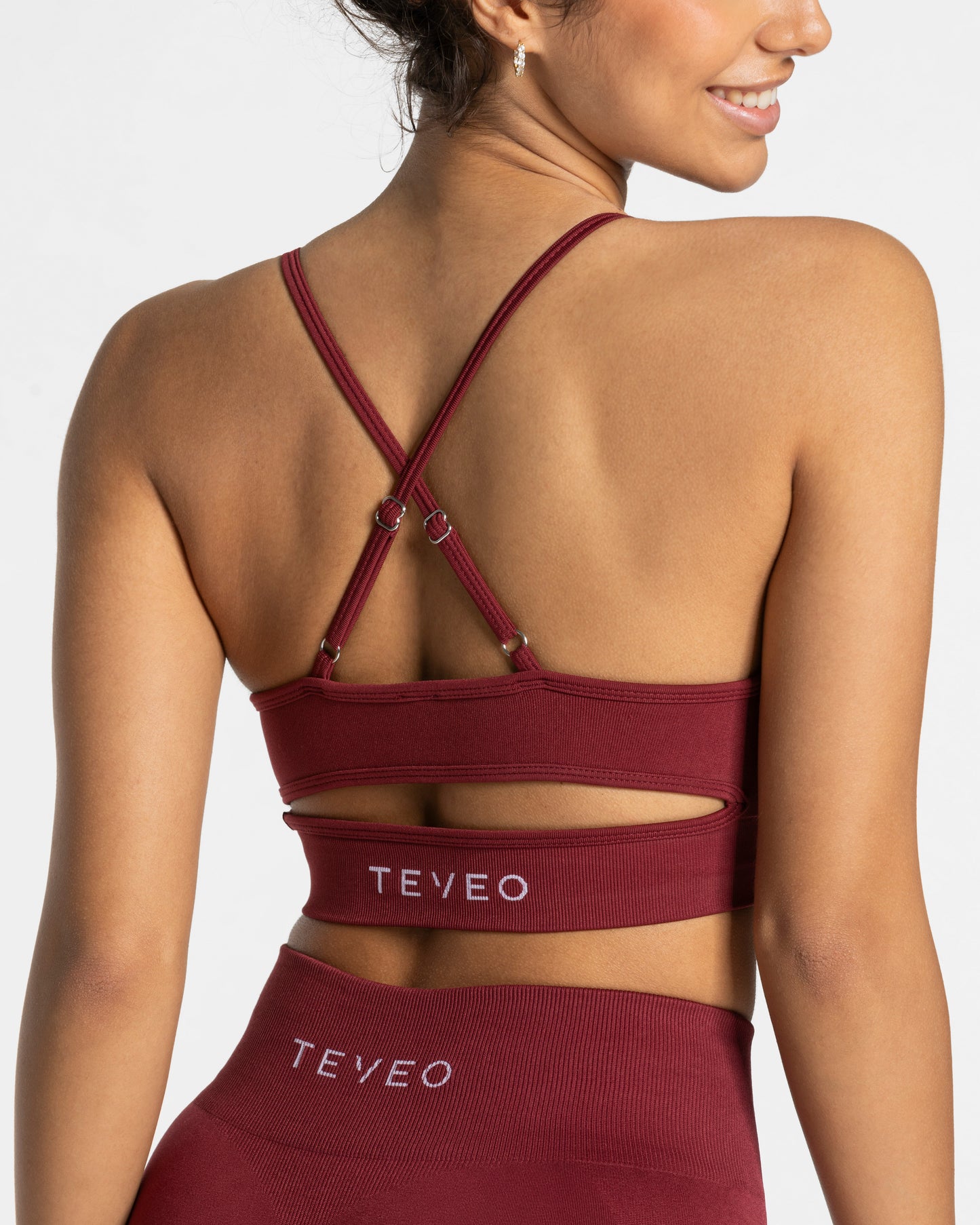 Brassière Elevate « bordeaux »