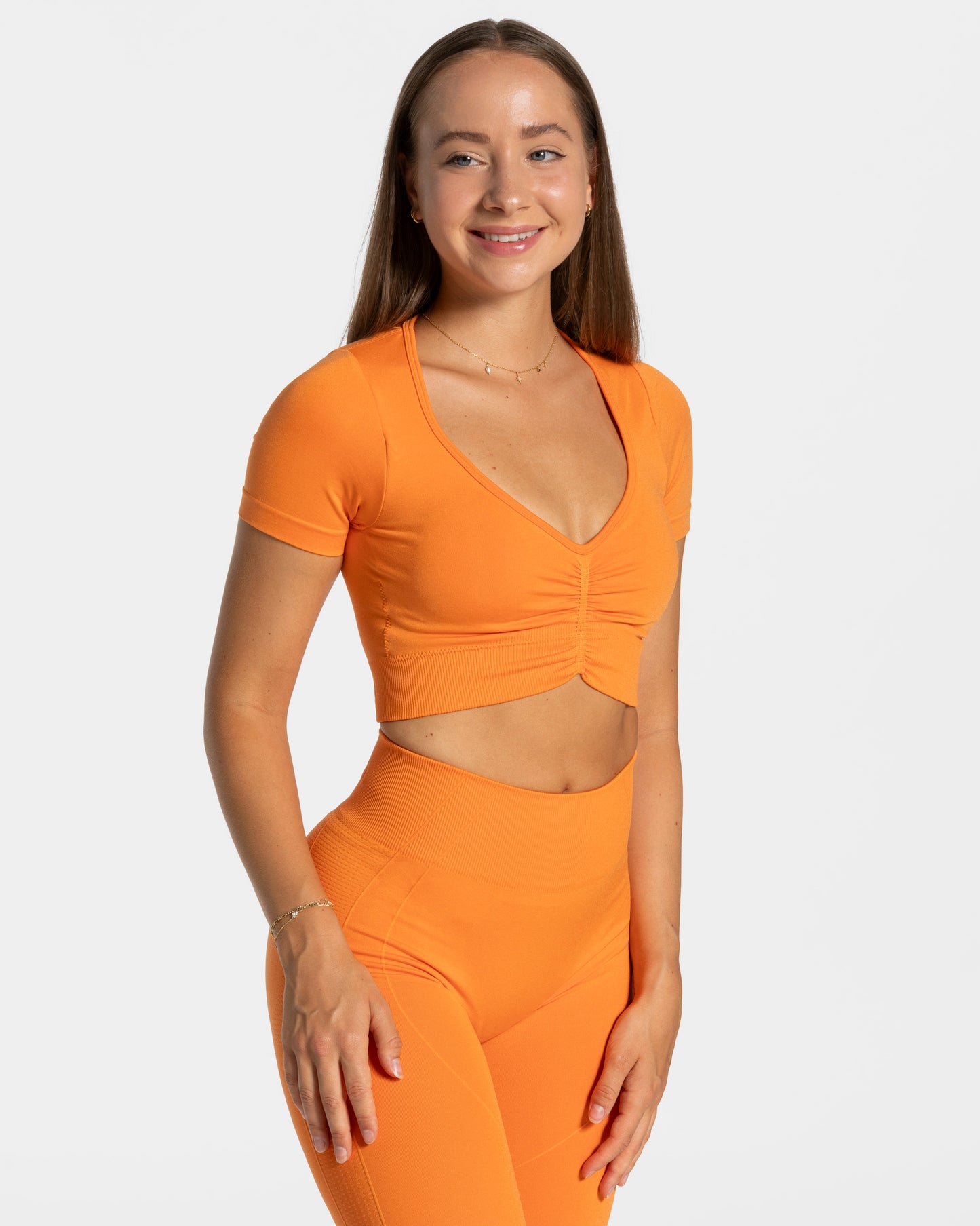 Focus Crop Top "Orange"