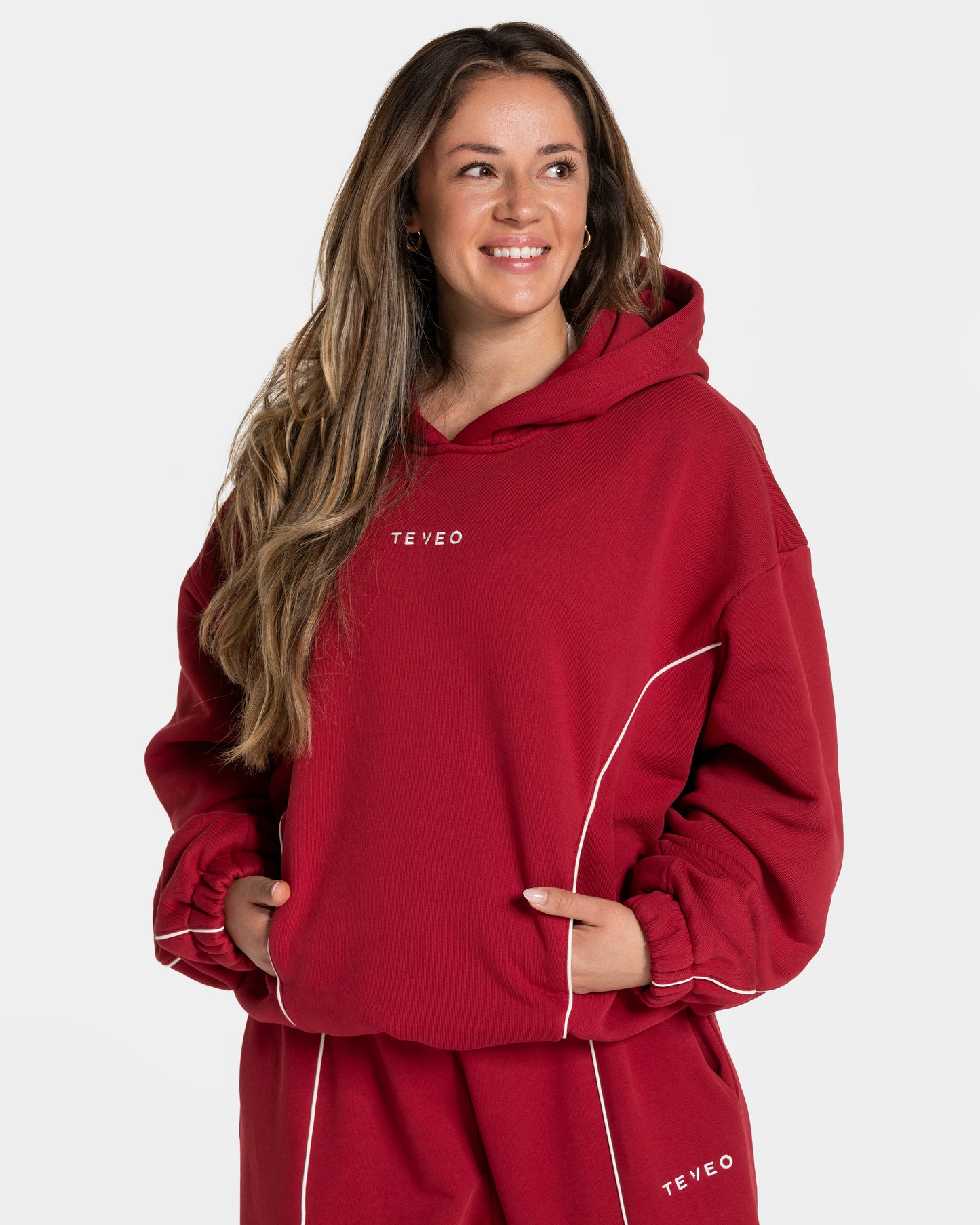 Sweat-shirt Ignite Hooded « Cherry »