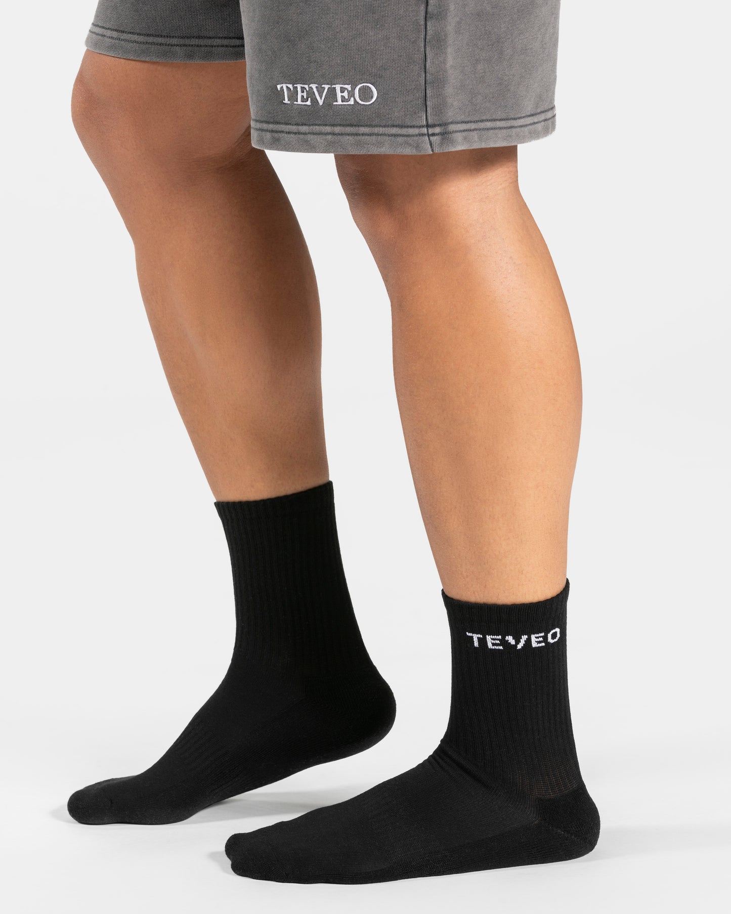 Chaussettes de tennis TEVEO (2) hommes « noir »