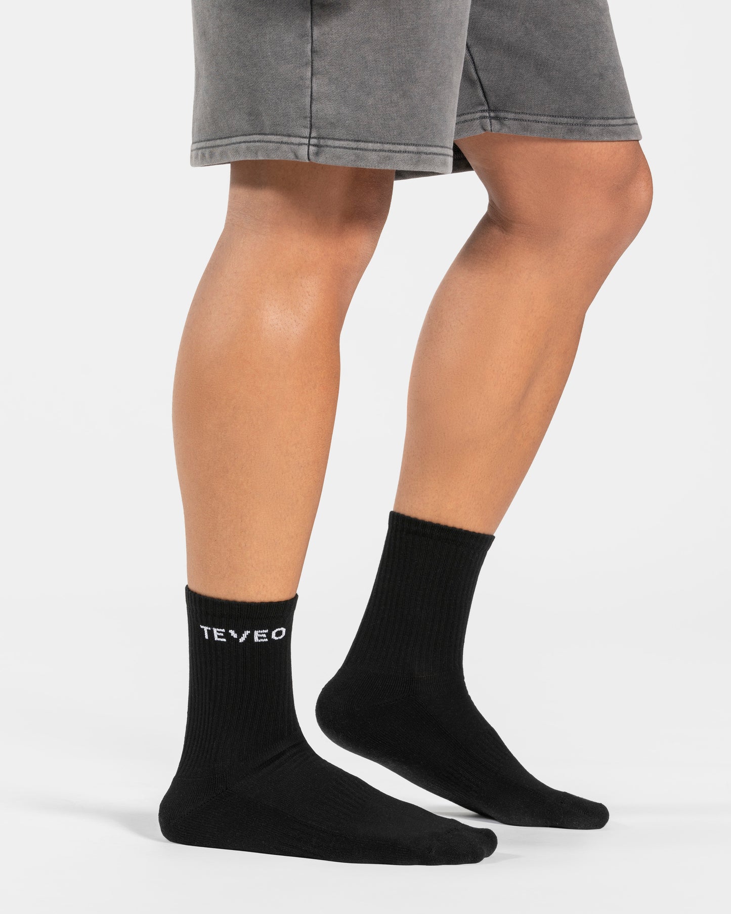 Chaussettes de tennis TEVEO (2) hommes « noir »