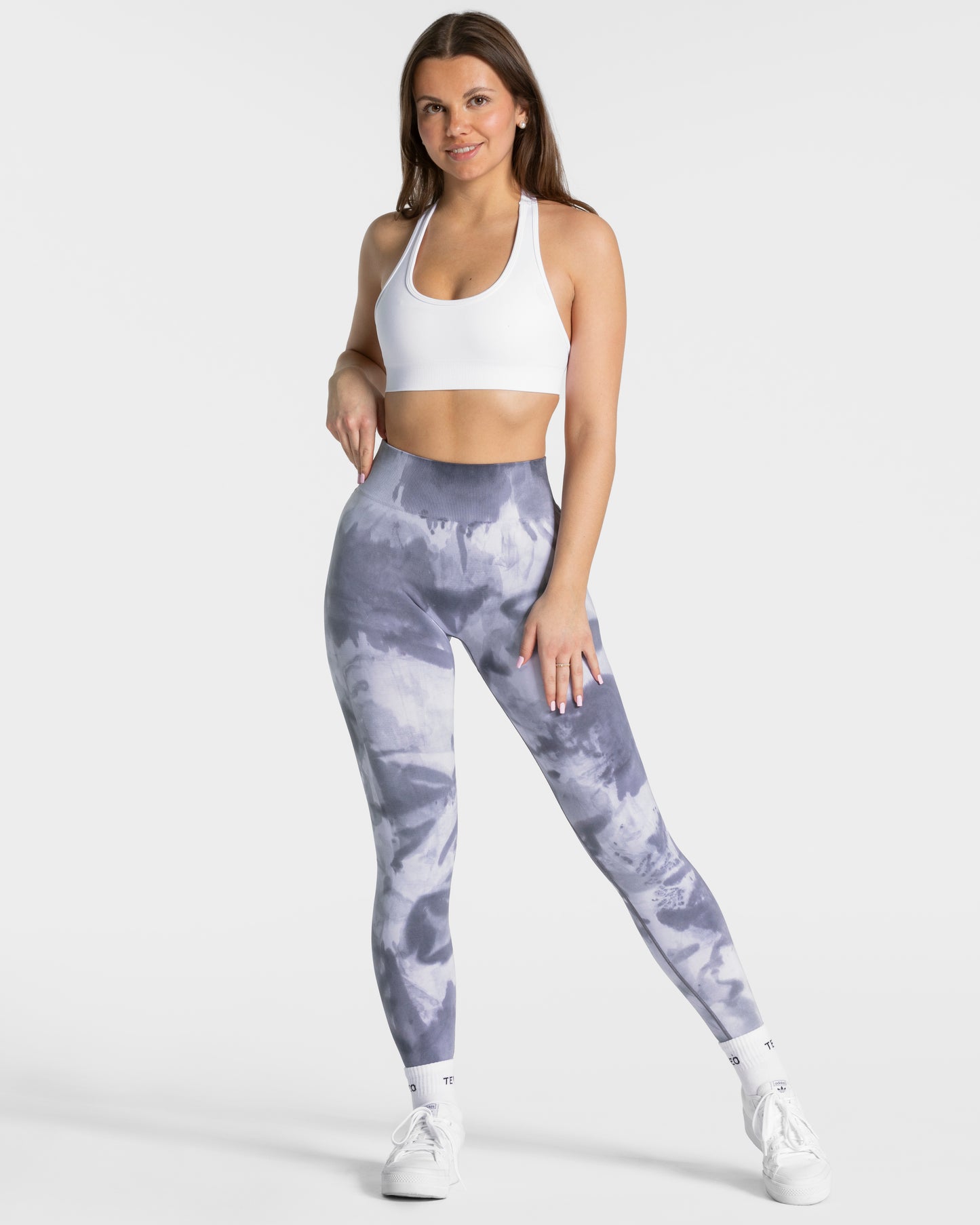 Legging Tie Dye Scrunch « Stormy »