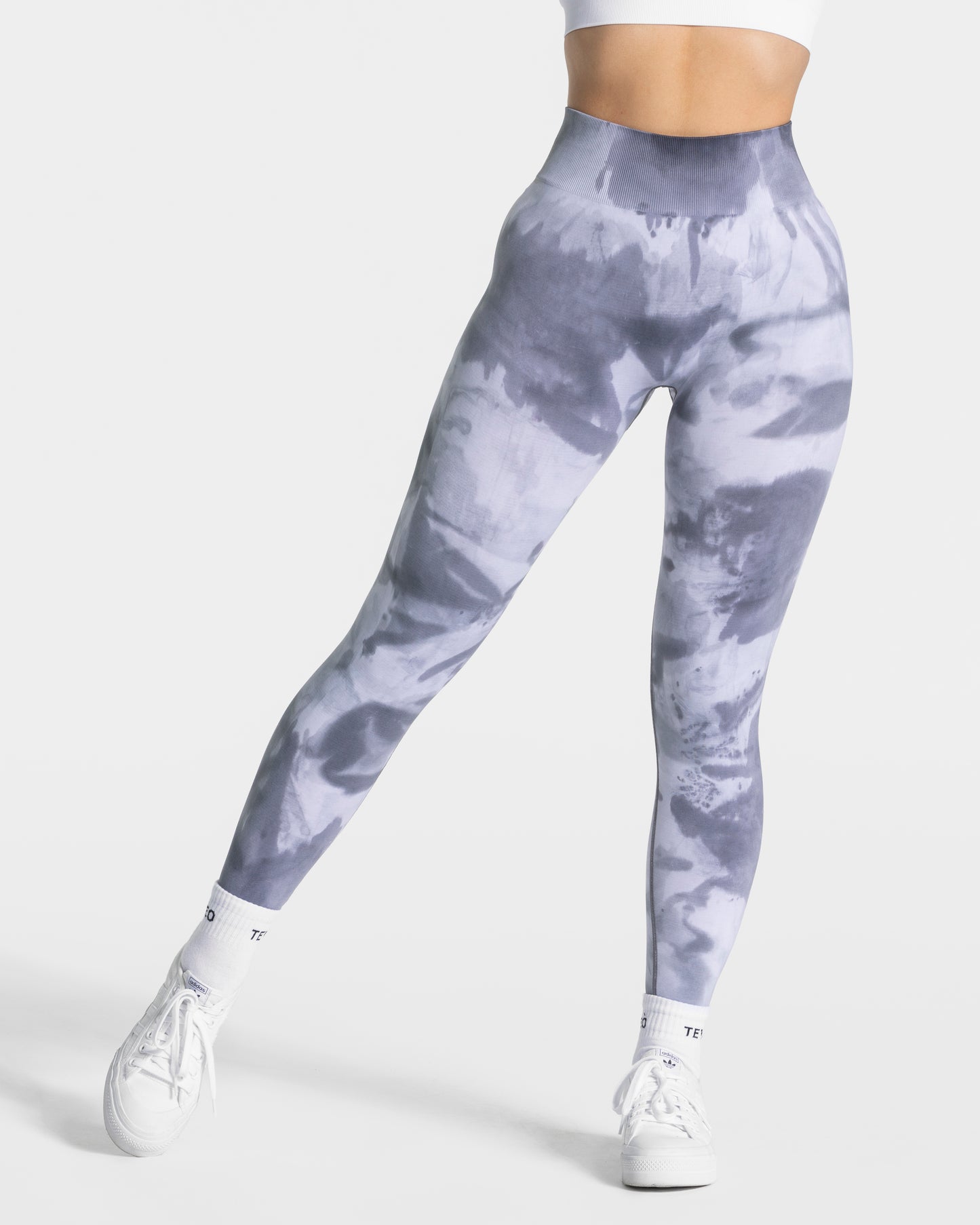 Legging Tie Dye Scrunch « Stormy »