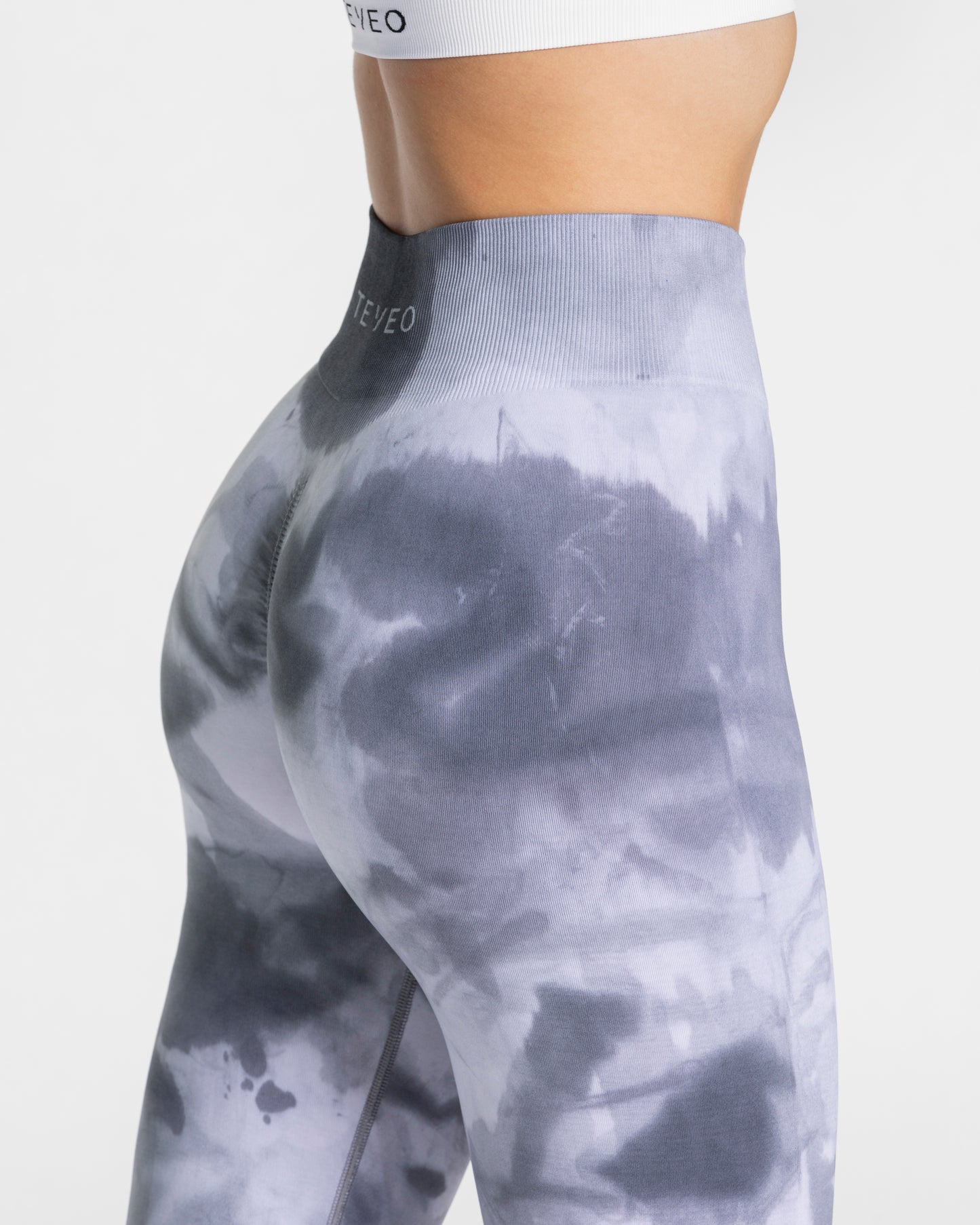 Legging Tie Dye Scrunch « Stormy »