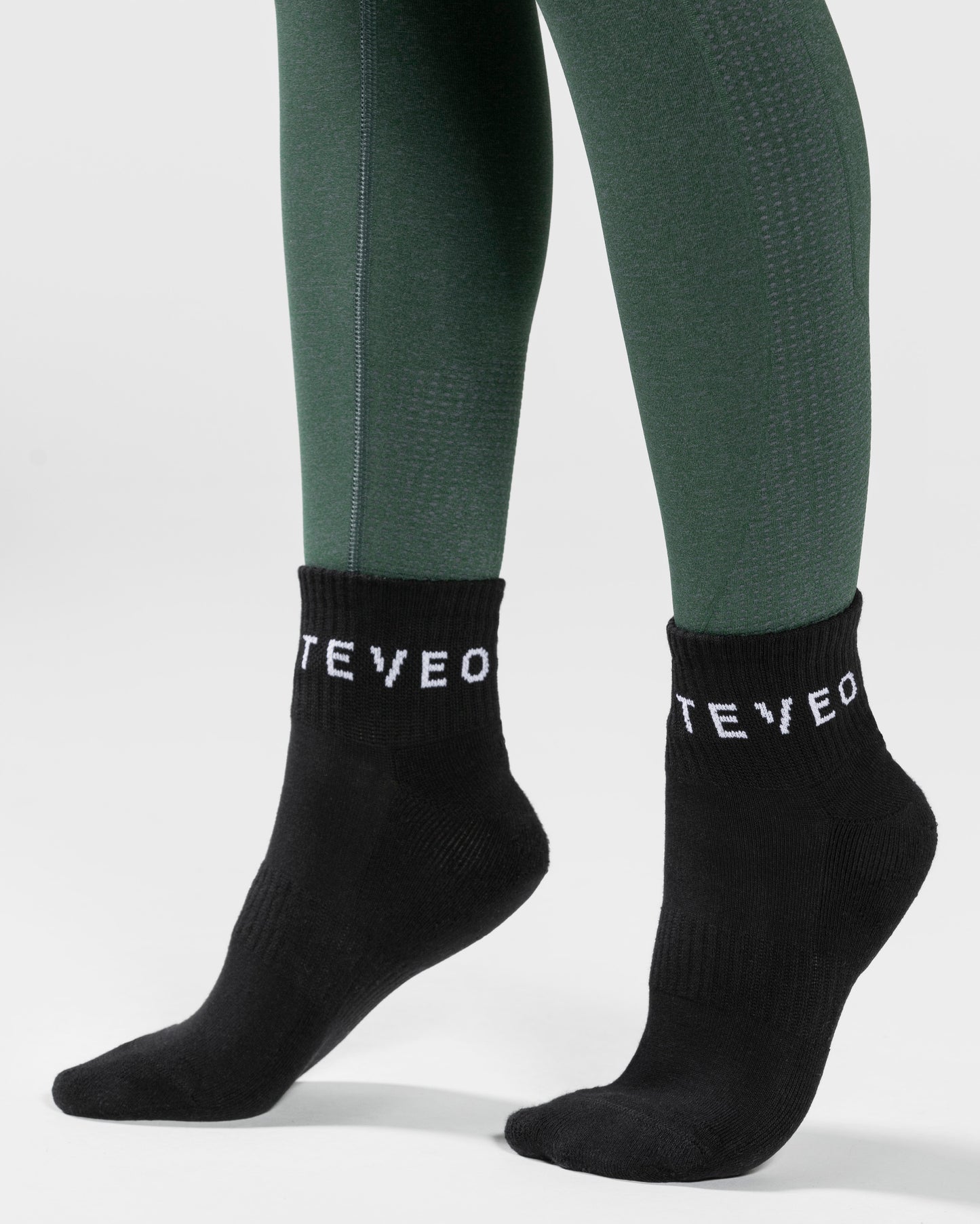 Socquettes TEVEO « noir » (2 paires)