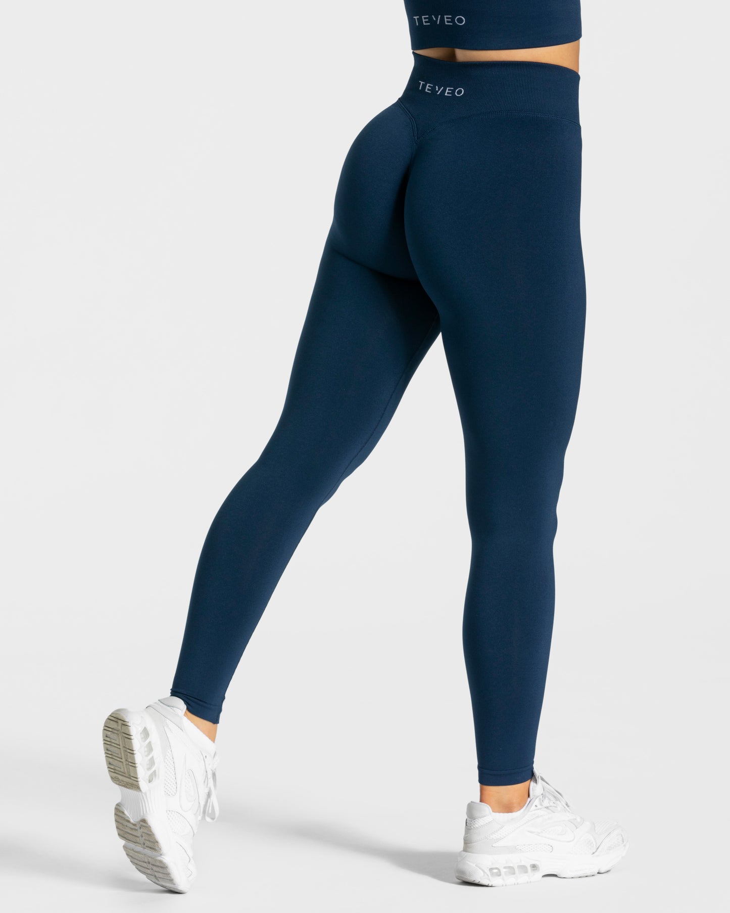 Legging Statement Scrunch « bleu foncé »