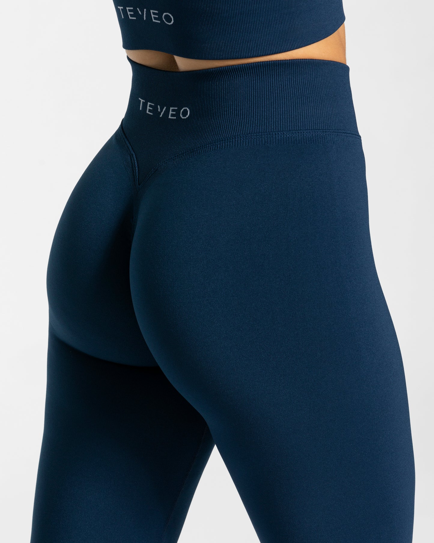 Legging Statement Scrunch « bleu foncé »