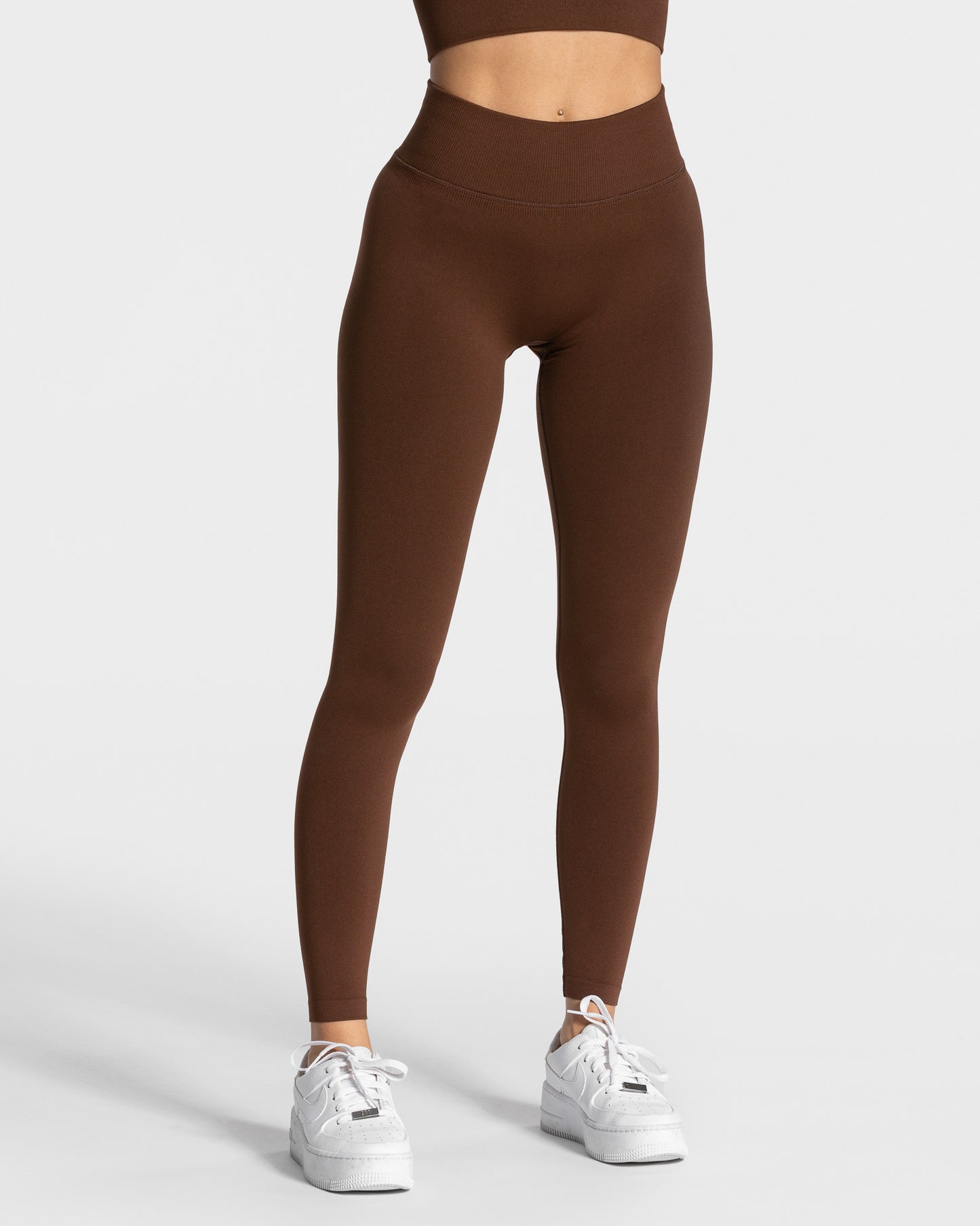 Legging Statement Scrunch « café »