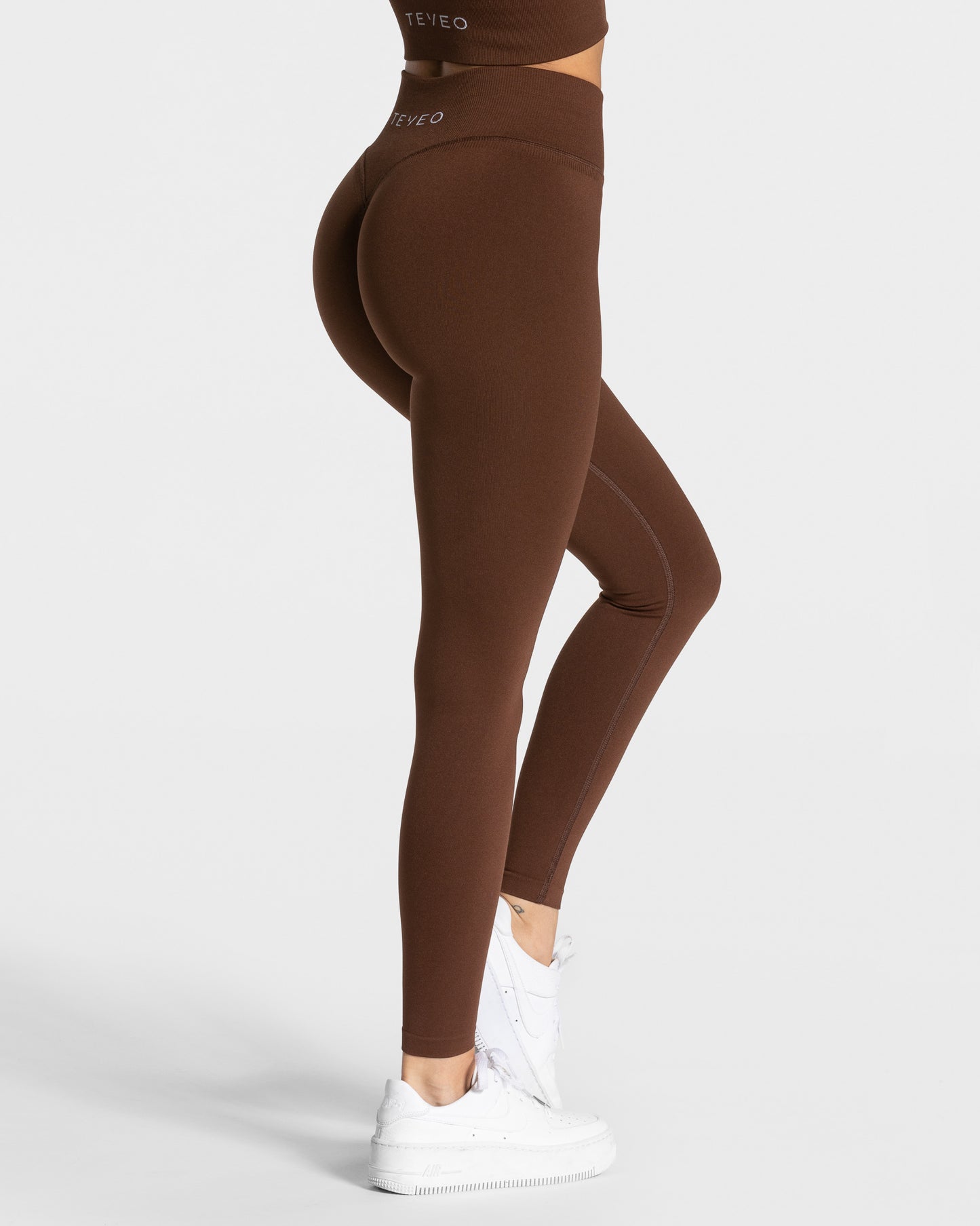 Legging Statement Scrunch « café »