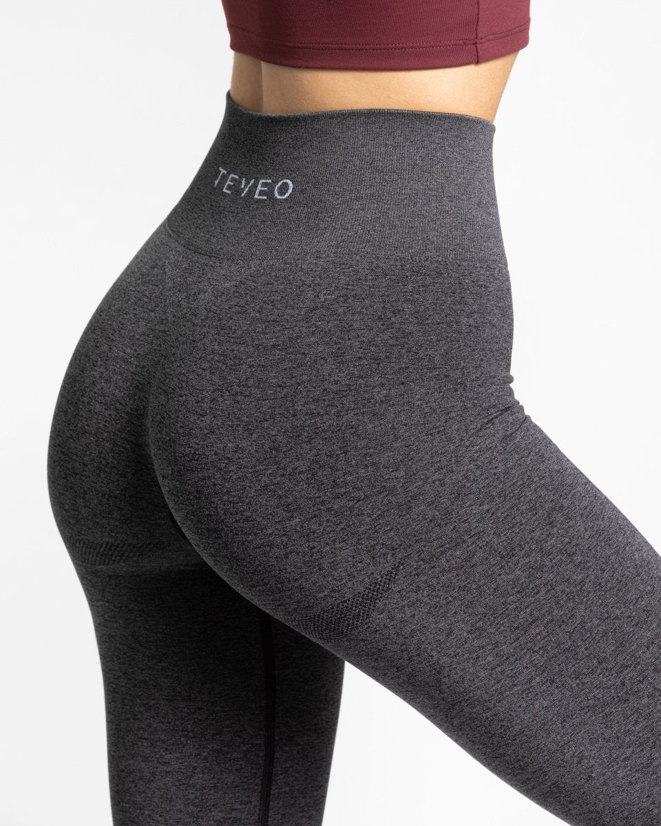 Classy Seamless Leggings "Dunkelgrau" - TEVEO