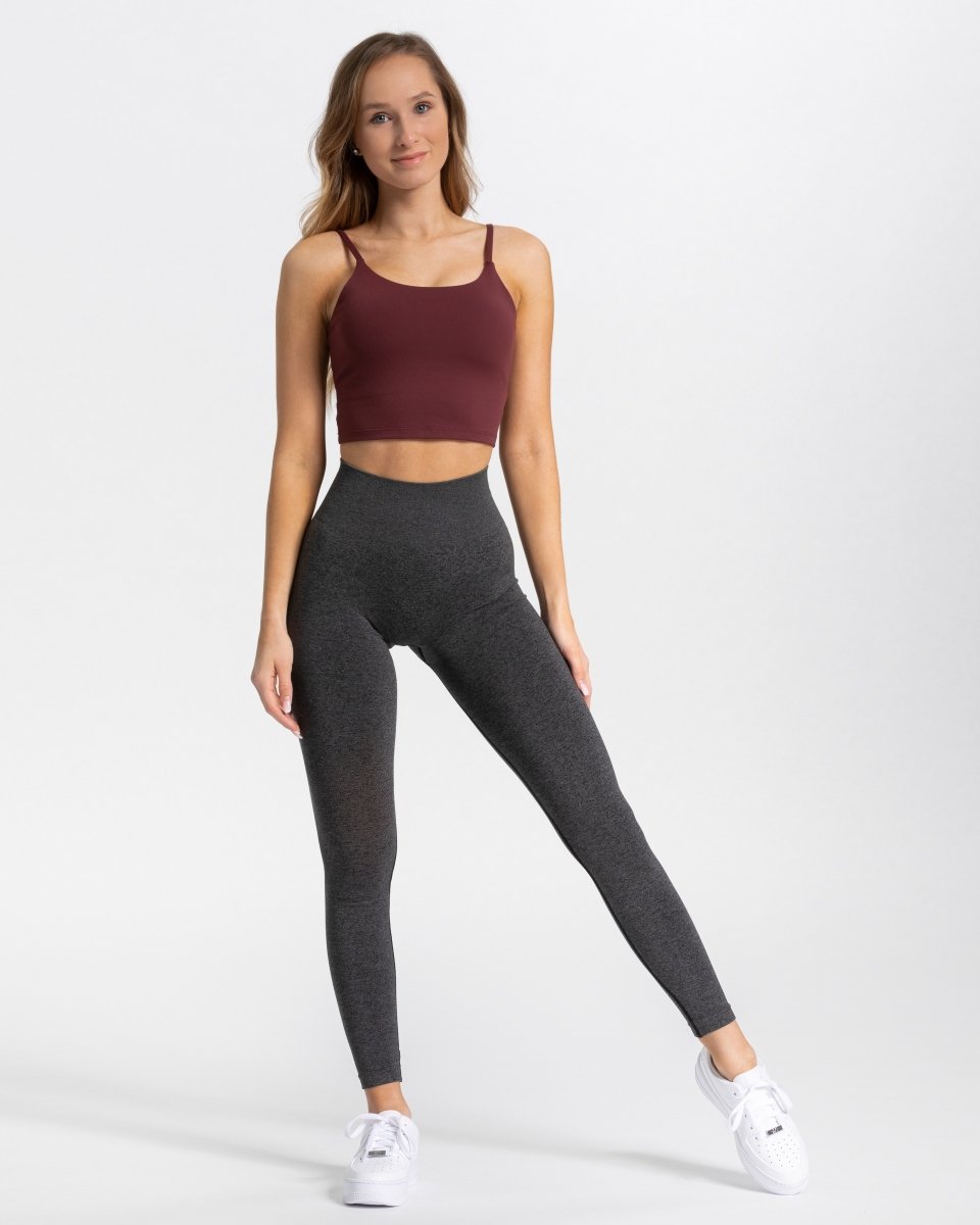 Classy Seamless Leggings "Dunkelgrau" - TEVEO