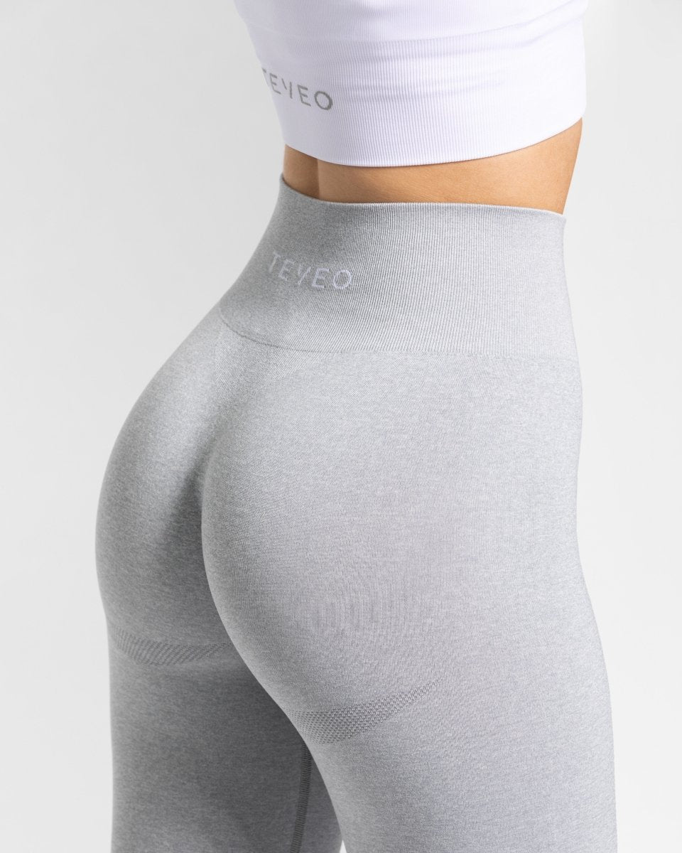 Classy Seamless Leggings "Hellgrau" - TEVEO