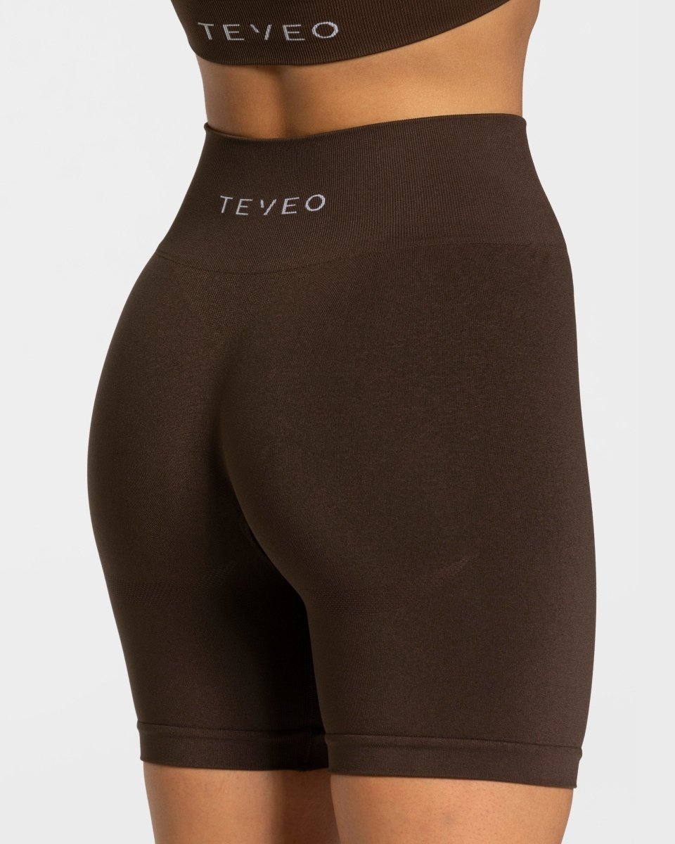 Classy Seamless Shorts "Dunkelbraun" - TEVEO