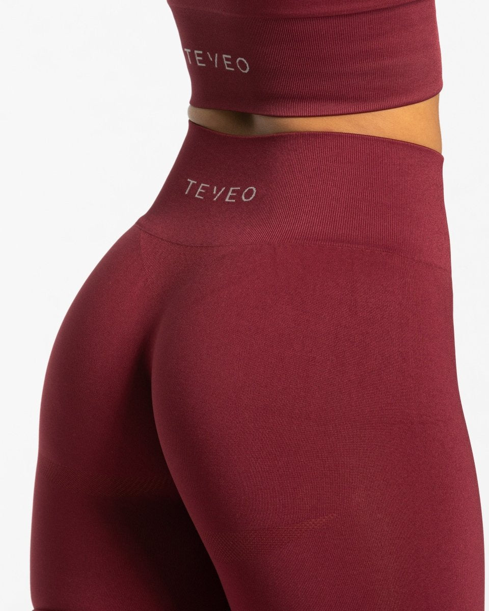 Classy Seamless Shorts "Weinrot" - TEVEO