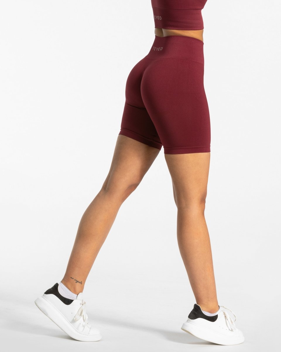 Classy Seamless Shorts "Weinrot" - TEVEO