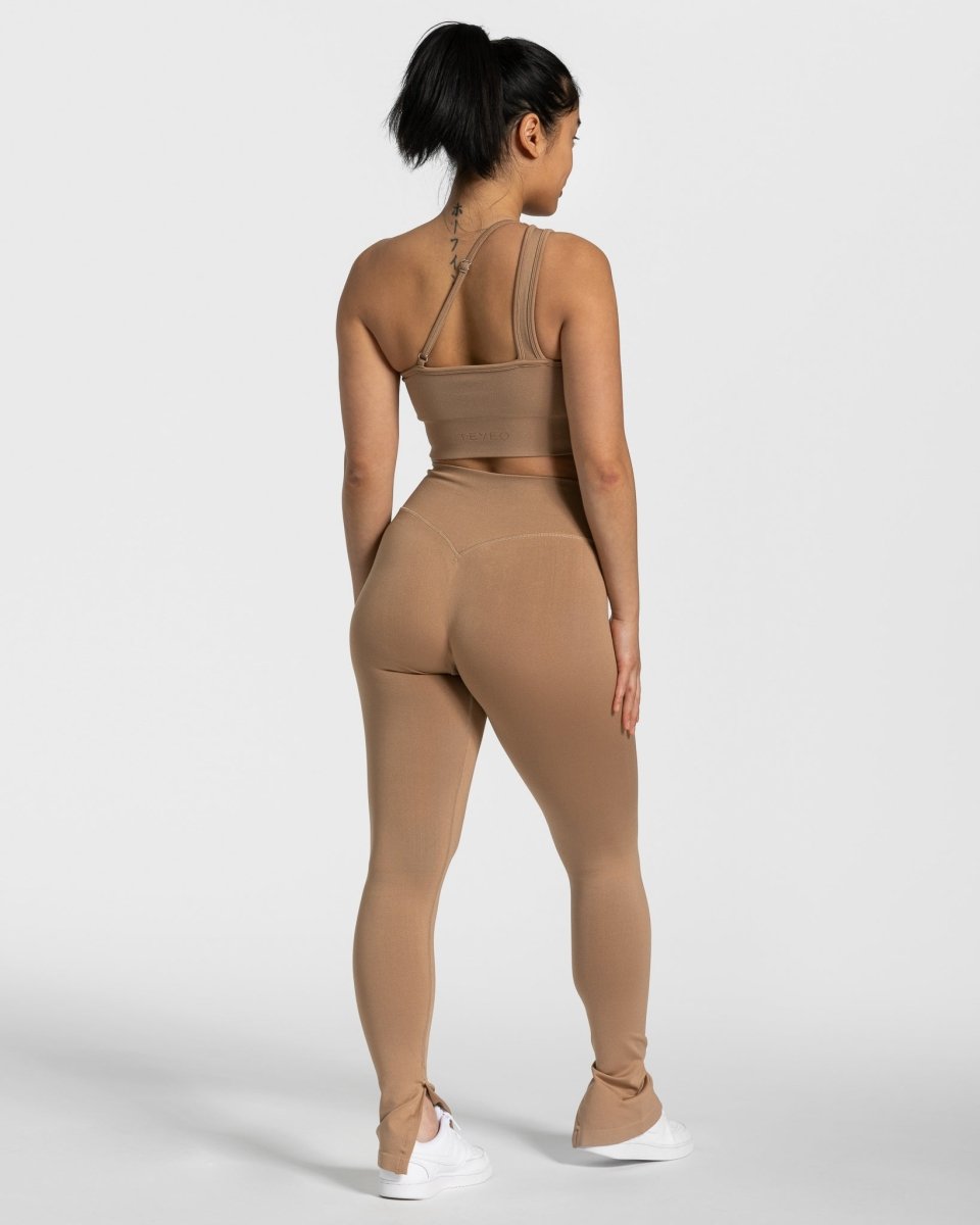 Sassy One Shoulder Bh "Beige" - TEVEO