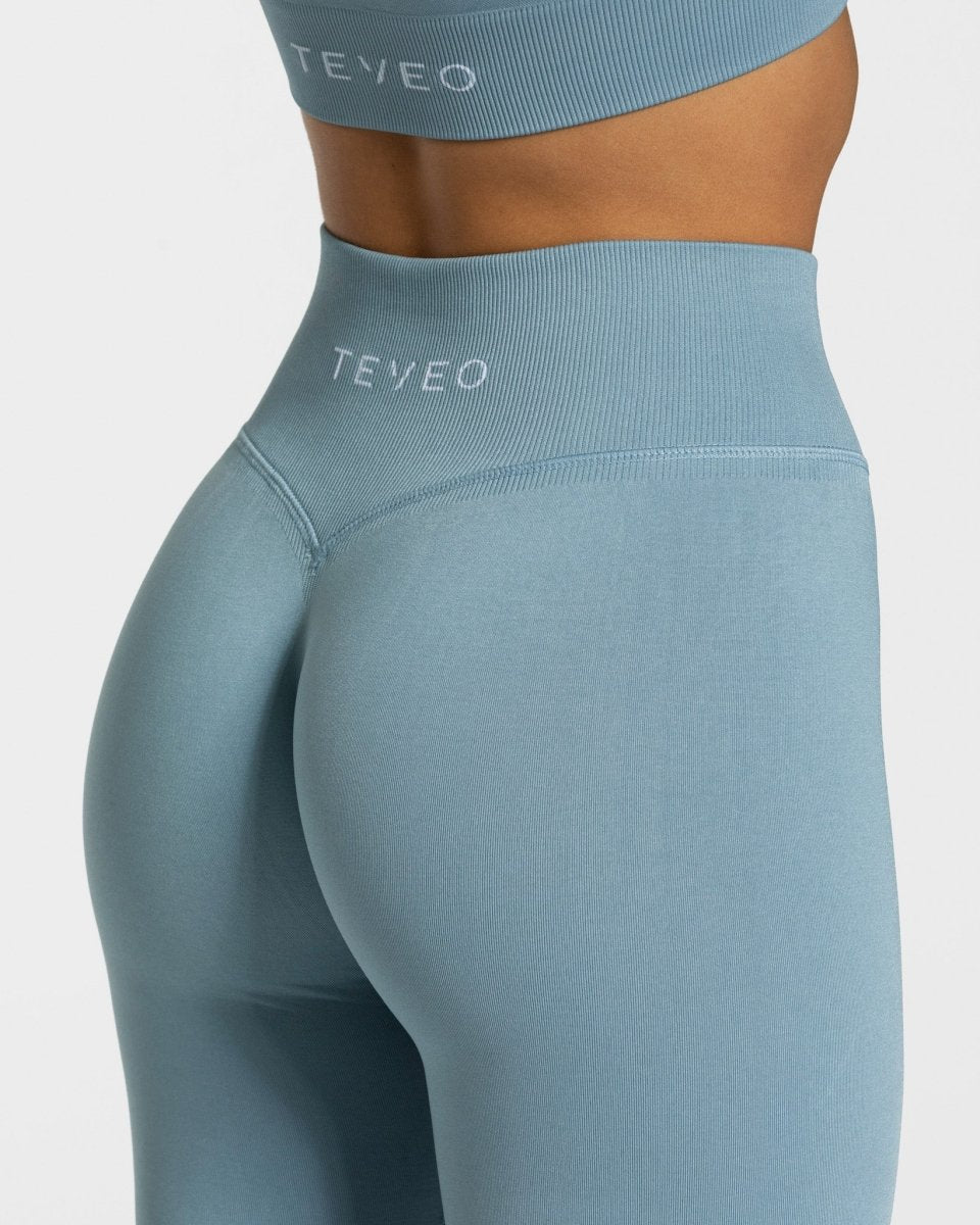 Sensation Leggings "Stahlblau" - TEVEO