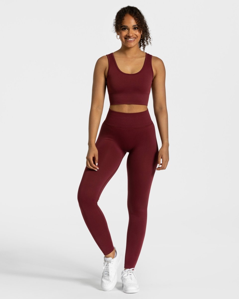 Sensation Leggings "Weinrot" - TEVEO