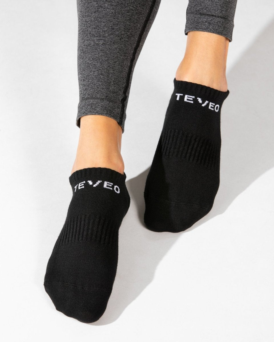 TEVEO Sport Socken (2er) "Schwarz" - TEVEO