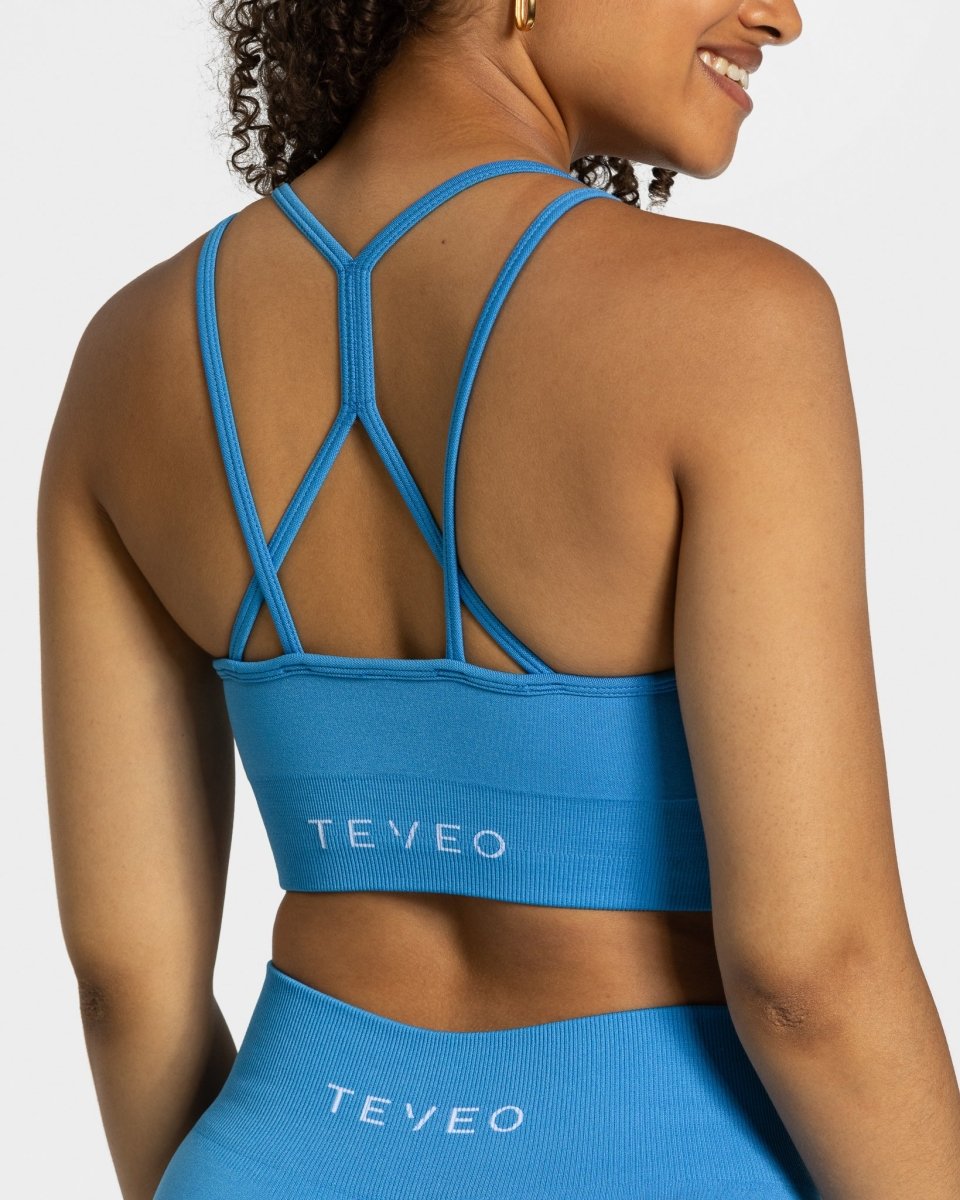 Timeless Scrunch Bh "Sommerblau" - TEVEO