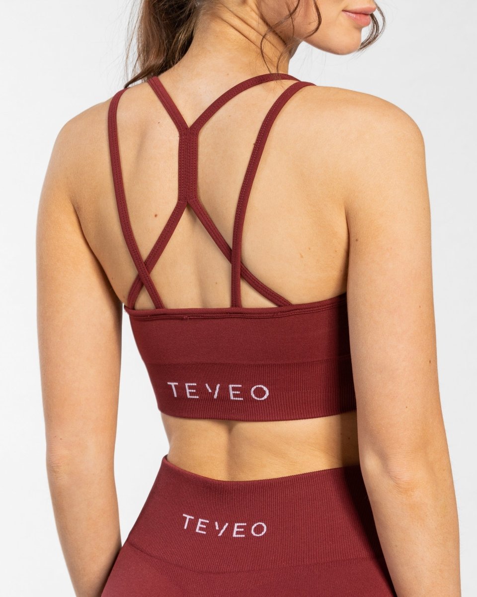 Timeless Scrunch Bh "Weinrot" - TEVEO