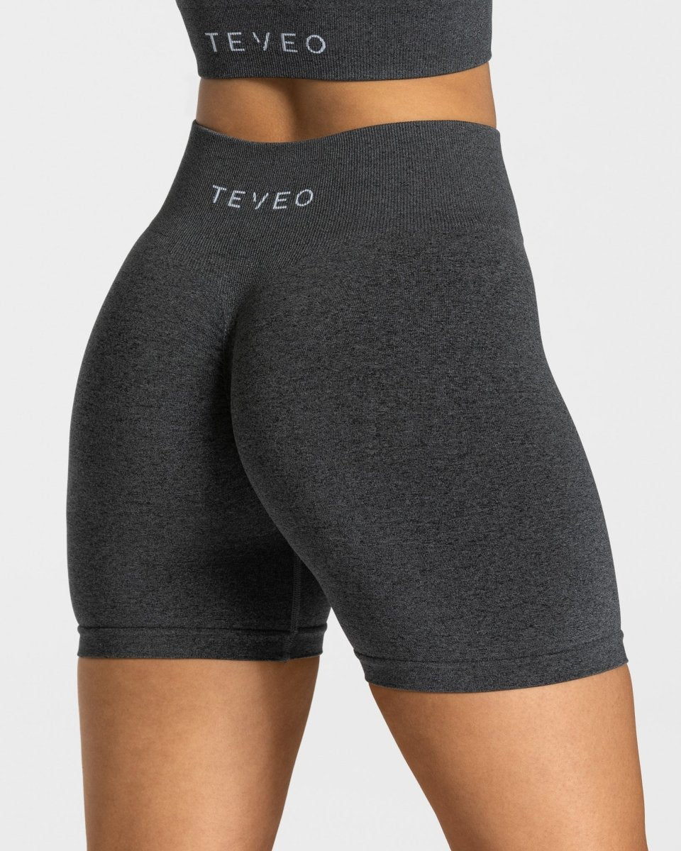 Timeless Scrunch Short "Dunkelgrau" - TEVEO