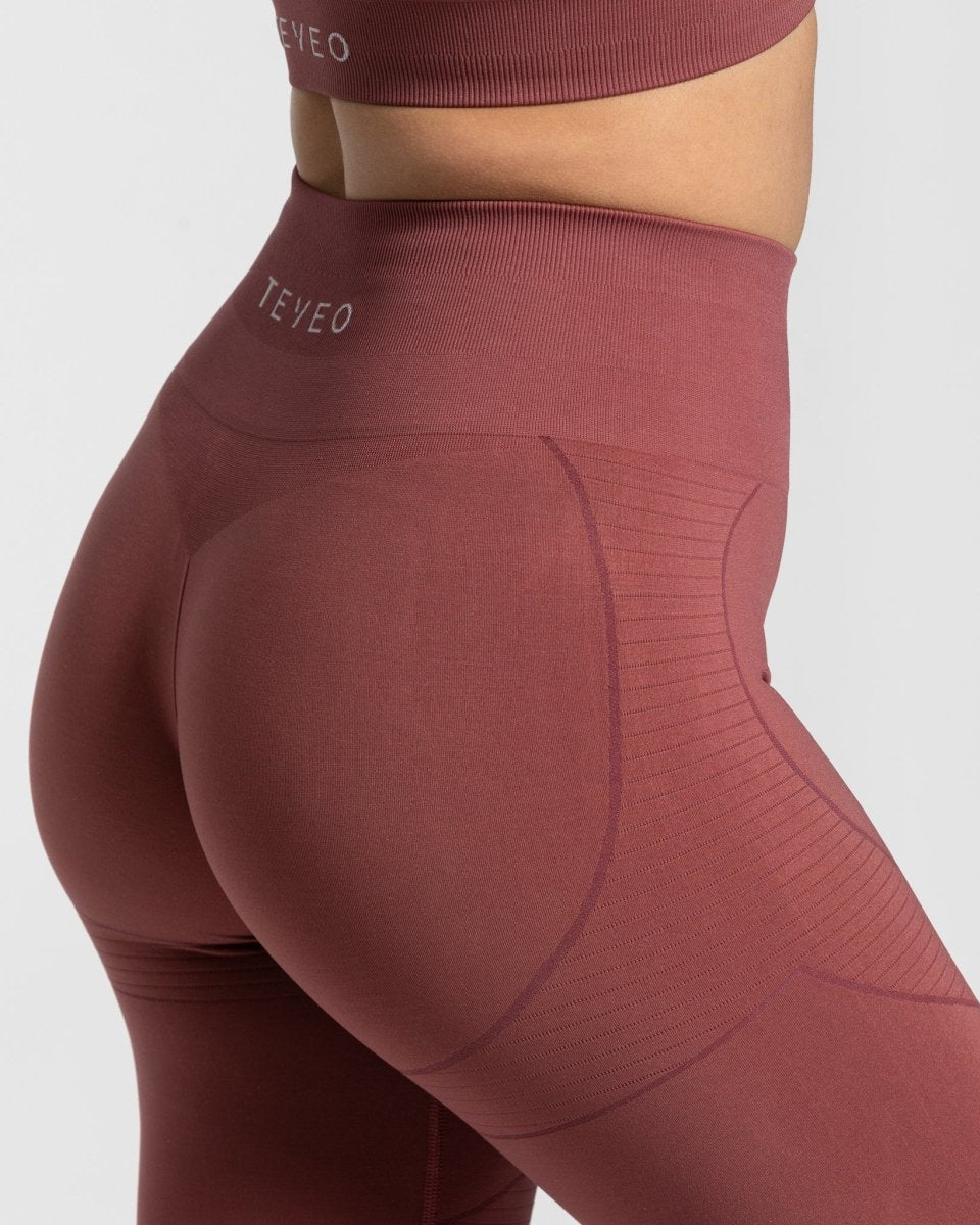 True Seamless Leggings "Beere" - TEVEO