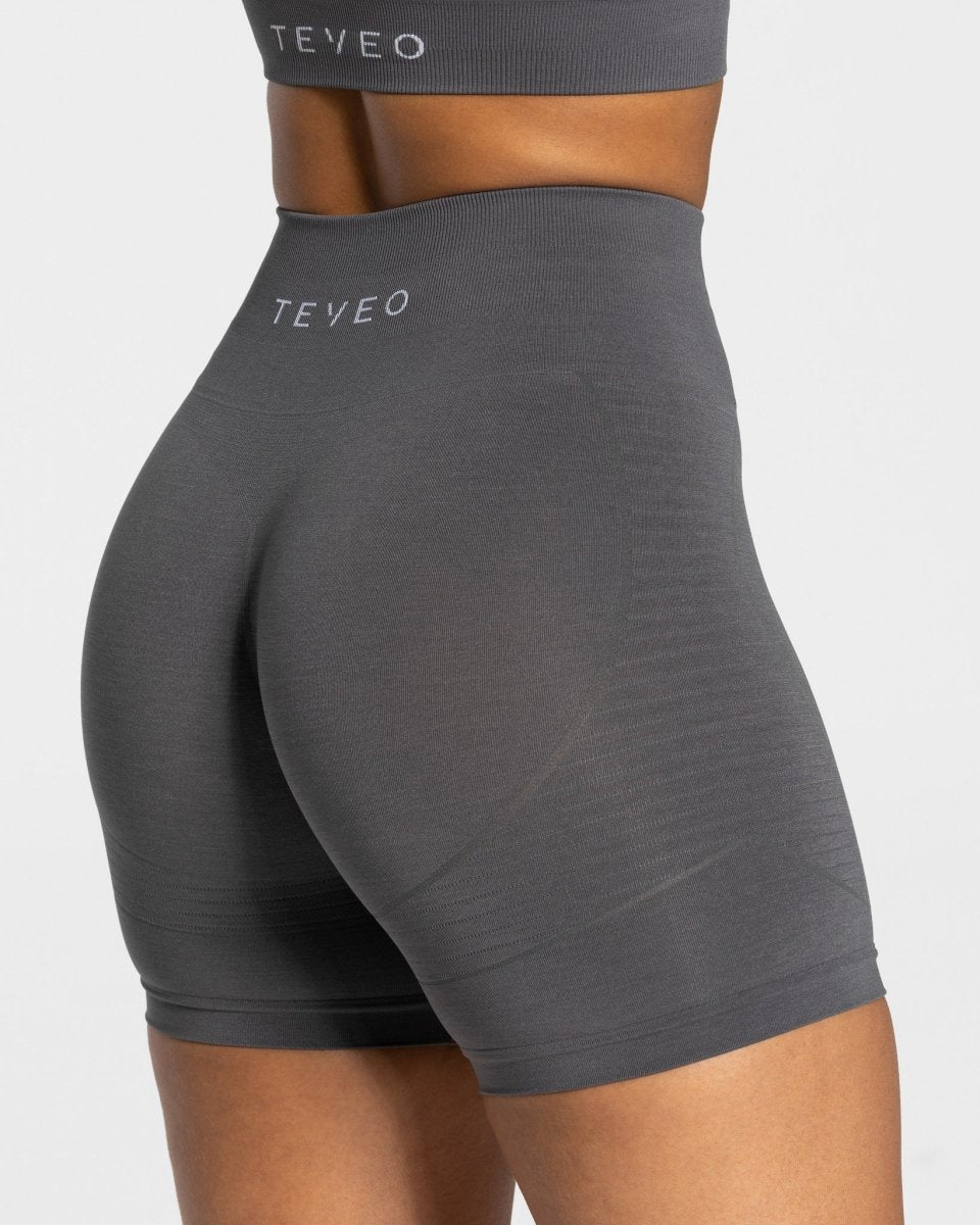 True Seamless Short "Dunkelgrau" - TEVEO